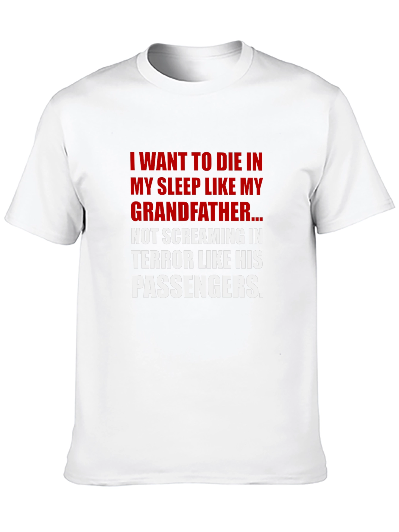 Black Funny Grandfather T-Shirt - Die in My Sleep view 10