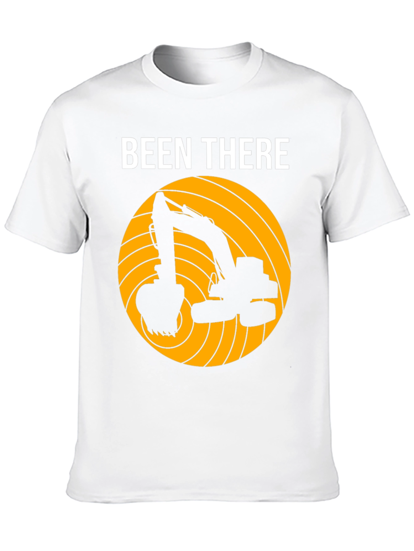 Black Been There Excavator T-Shirt - Construction Worker Gift view 10