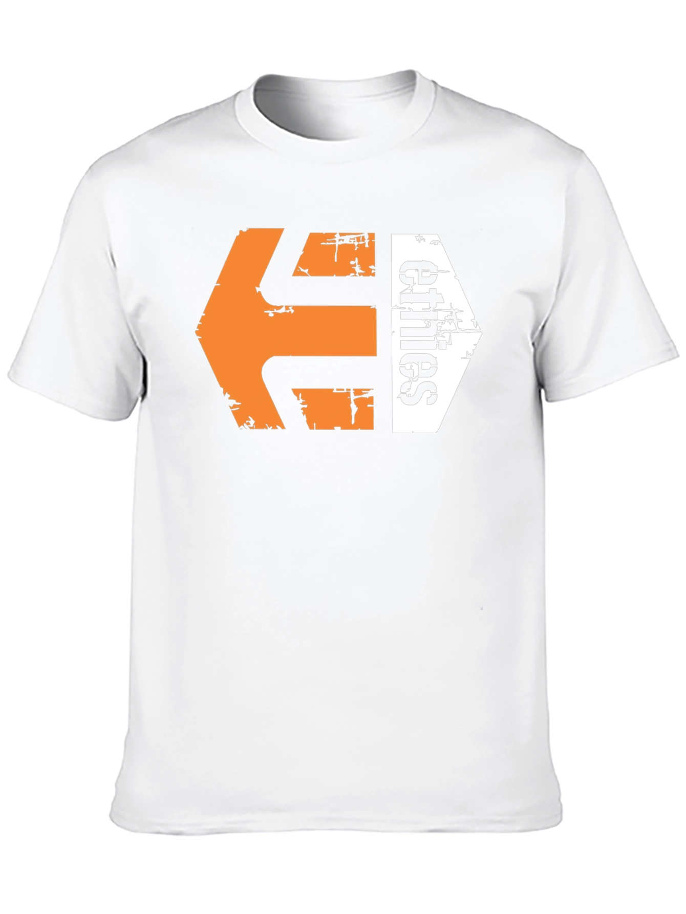 Black Etines Graphic Tee - Men's Black Cotton Blend view 10