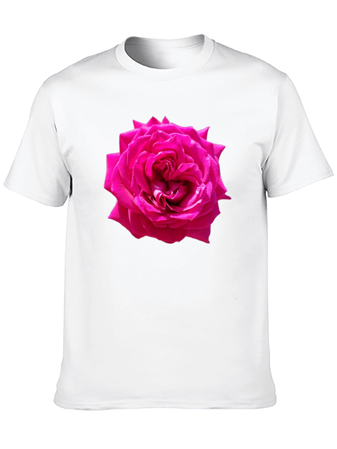 Black Rose Graphic T-Shirt - Black Casual Tee view 10