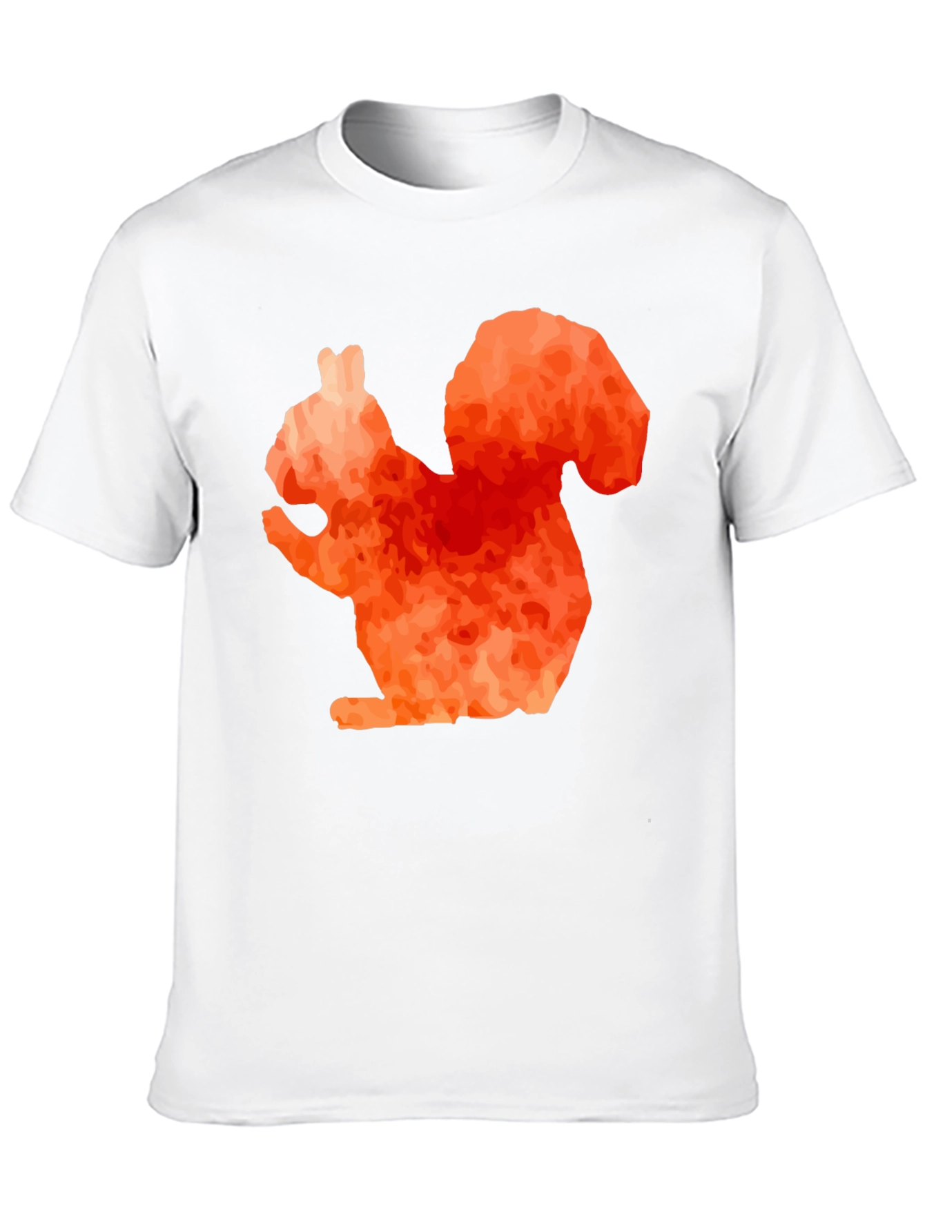 Black Squirrel Graphic Tee - Unique Orange Design view 10