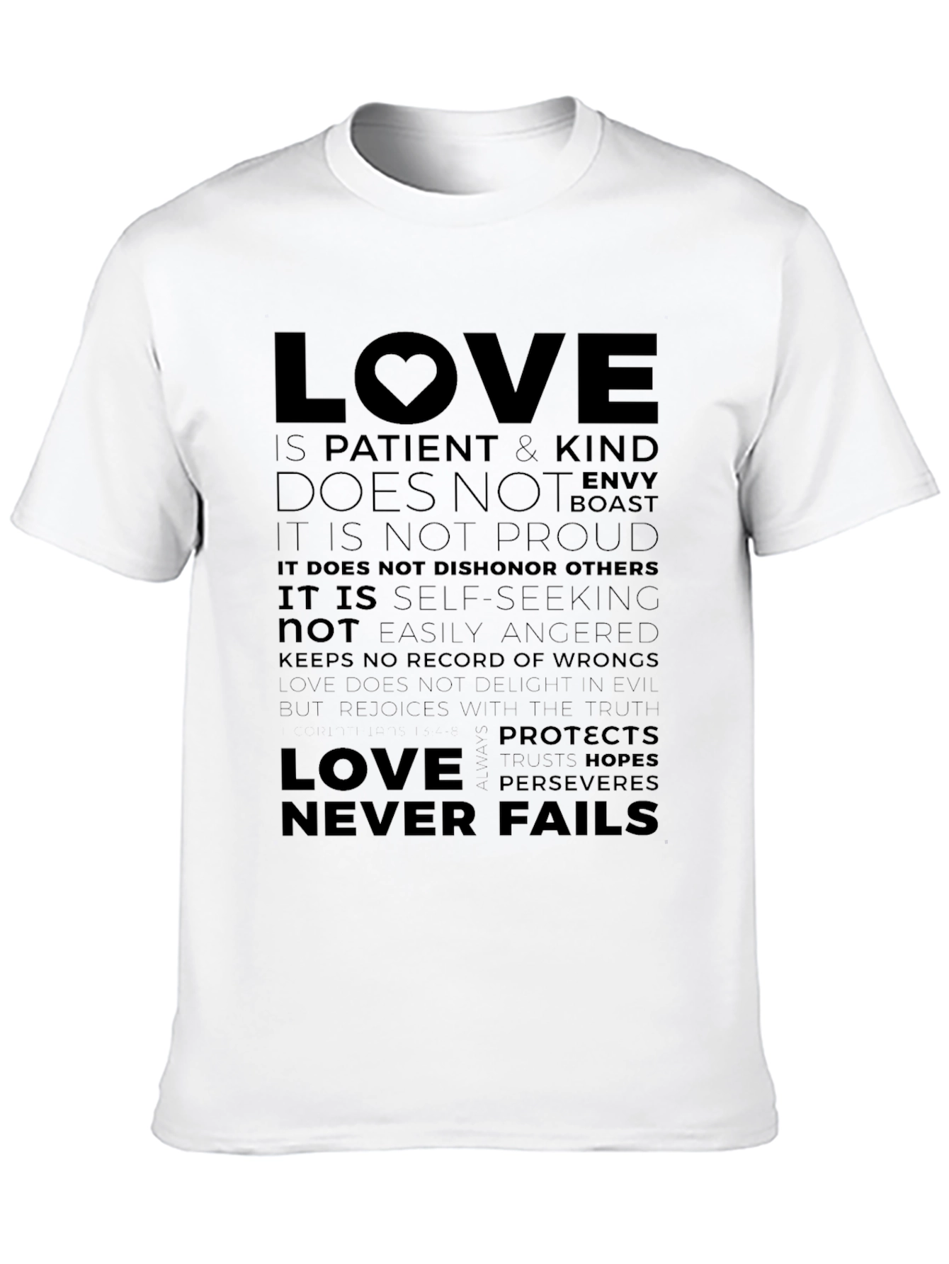 Black Love is Patient T-Shirt - Inspirational Design view 10