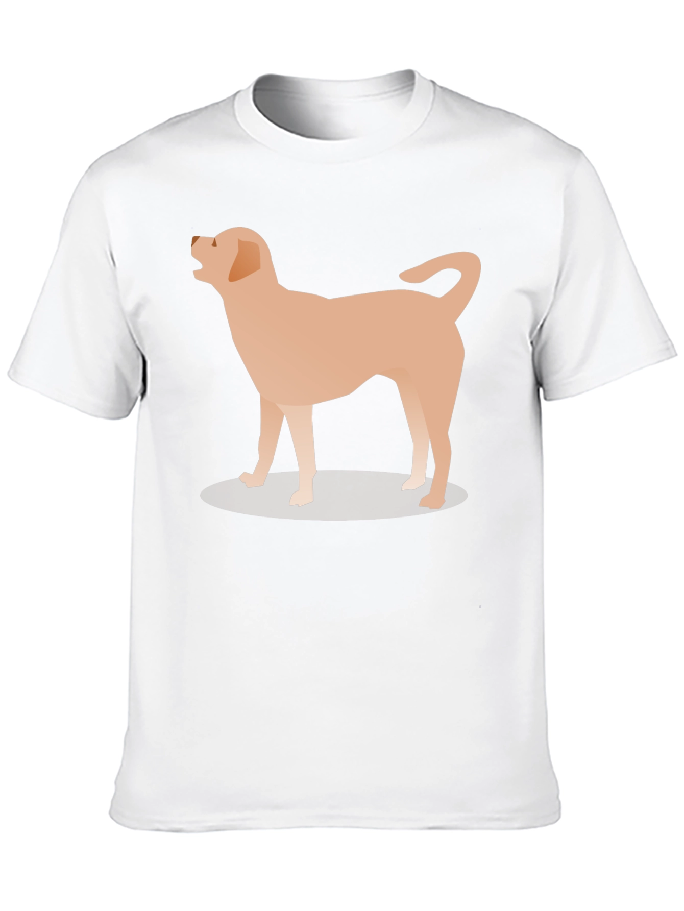 Black Dog Graphic Tee - Casual Black T-Shirt view 10