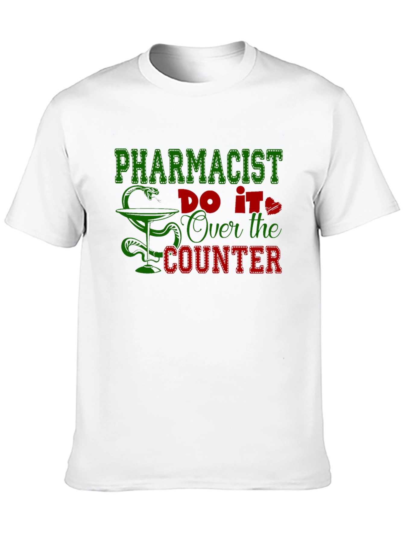 Black Pharmacist Over the Counter Black T-Shirt view 10