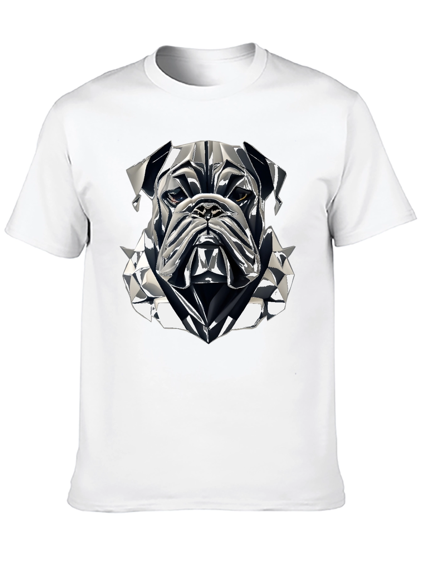Black Bulldog Graphic Tee - Cool Streetwear Style view 10