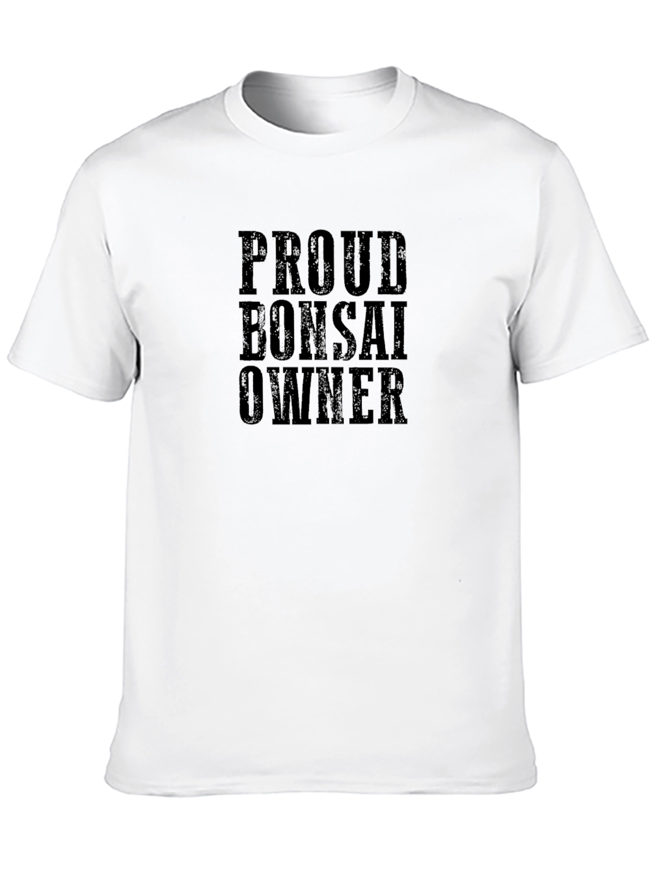 Black Proud Bonsai Owner T-Shirt - Unique Hobby Tee view 10