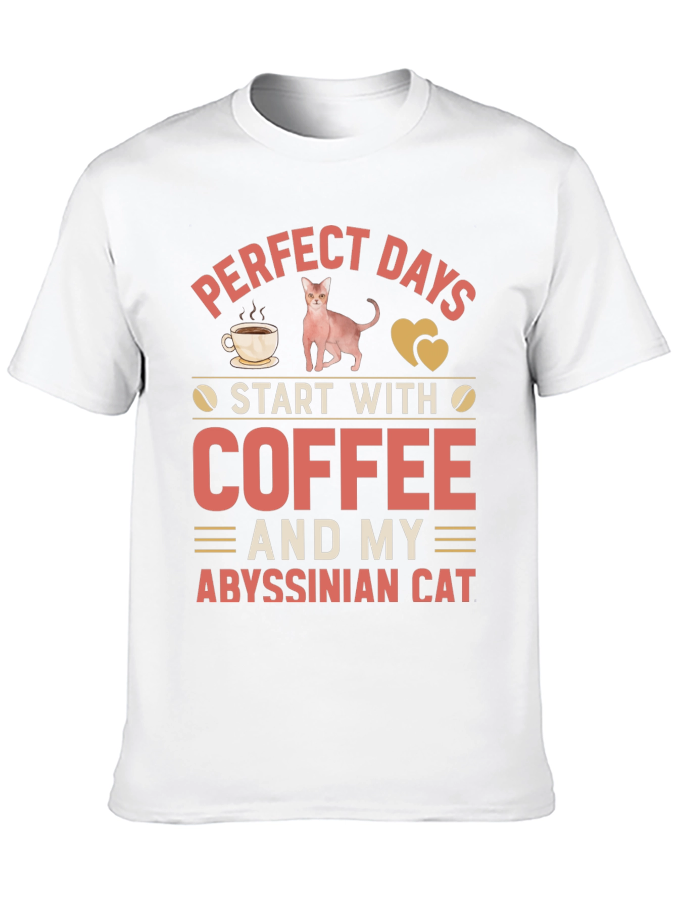 Black Perfect Days Cat & Coffee Tee view 10