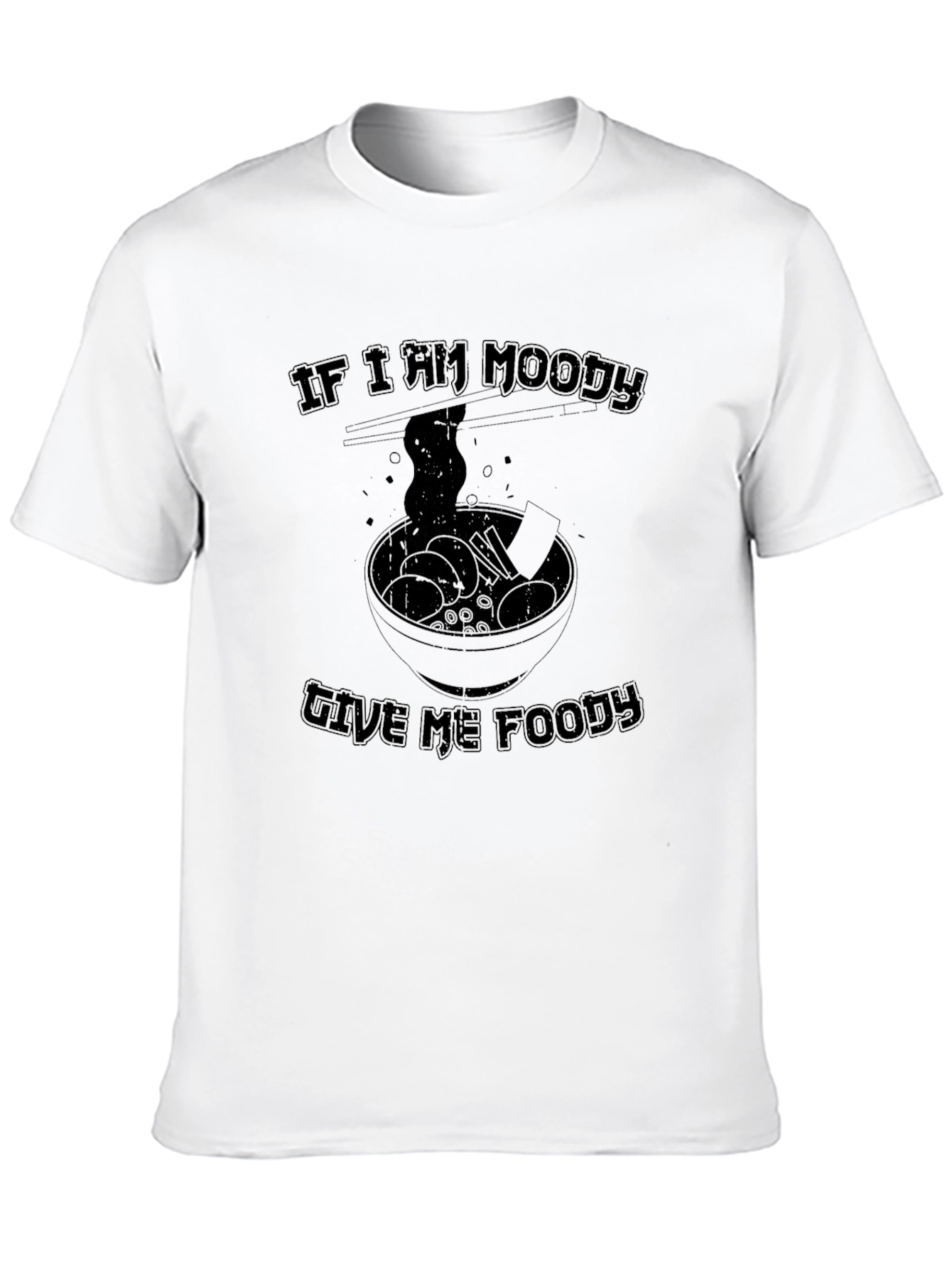 Moody Foodie Graphic Tee - Ramen Lover Shirt - 10