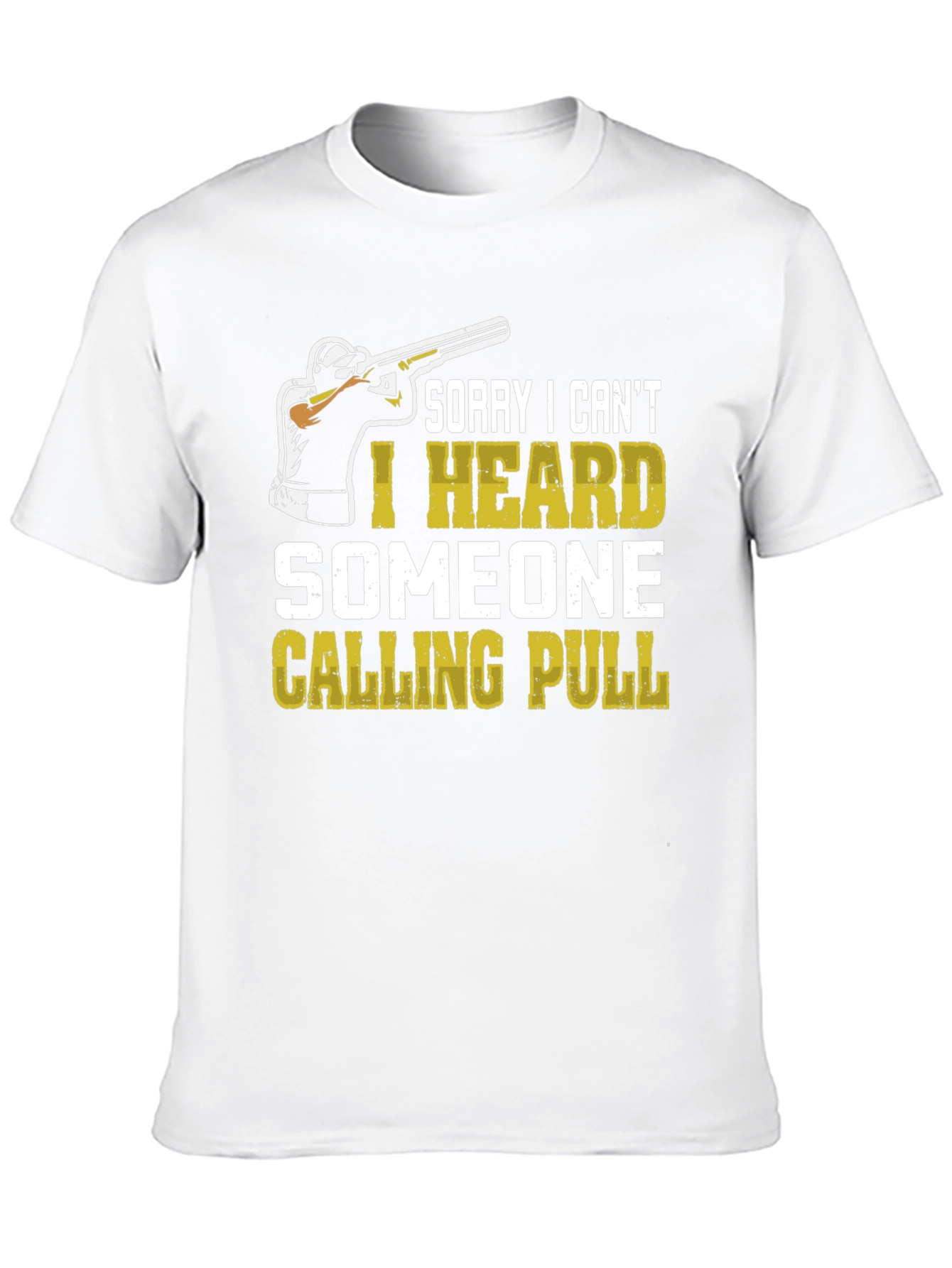 Black Funny Skeet Shooting T-Shirt view 10