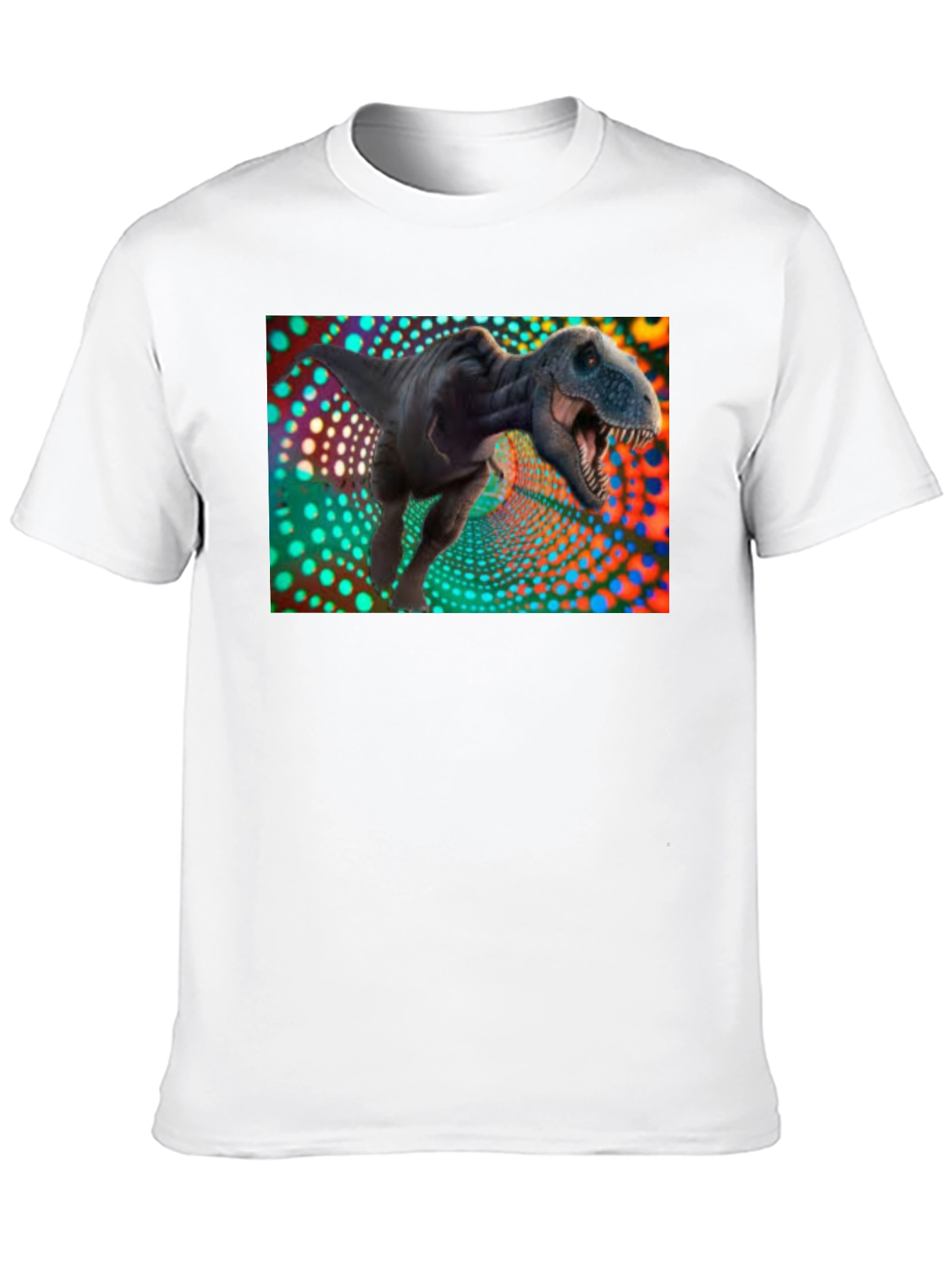 Black Dinosaur T-Shirt - Black view 10