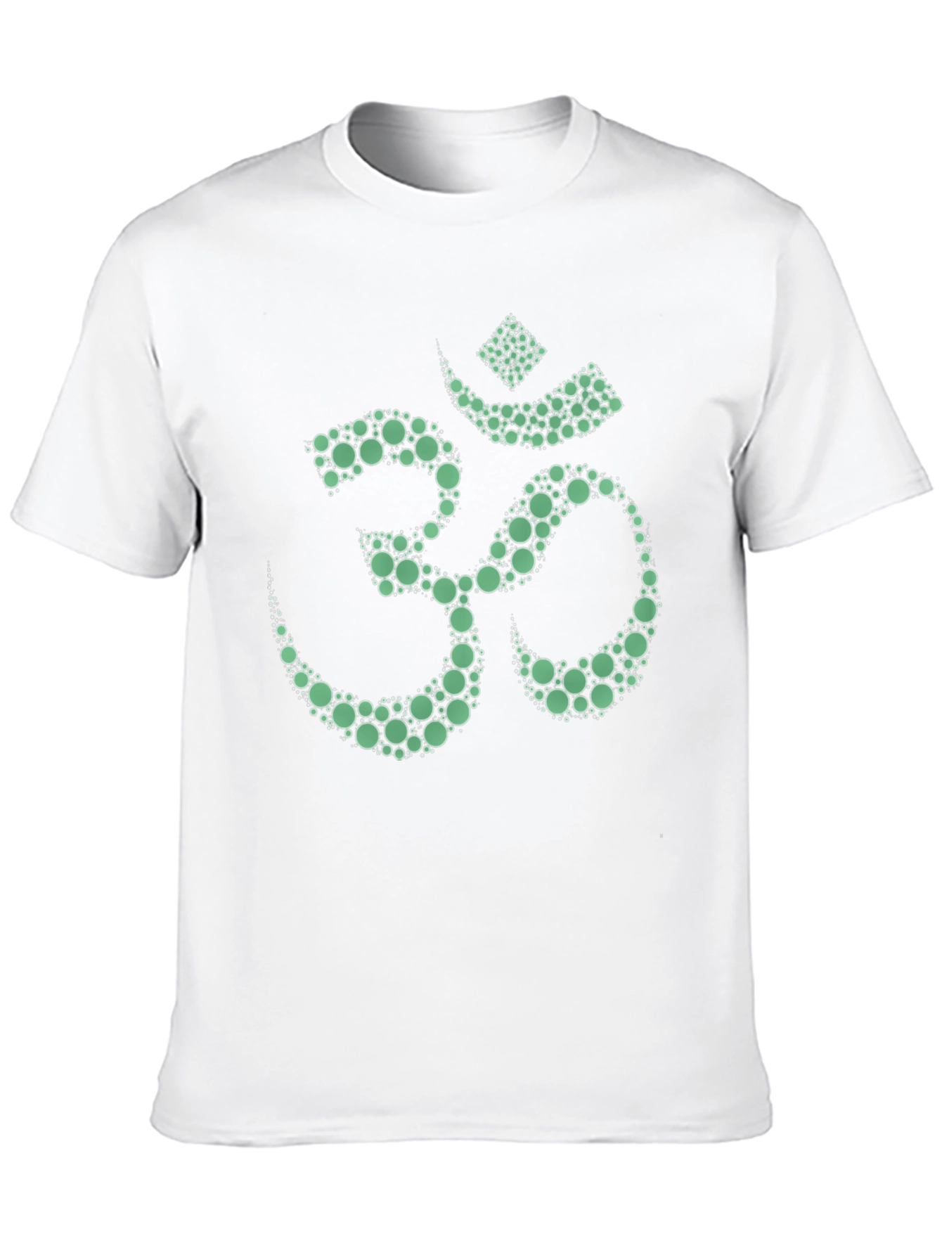 Black Om Symbol T-Shirt - Spiritual Graphic Tee view 10