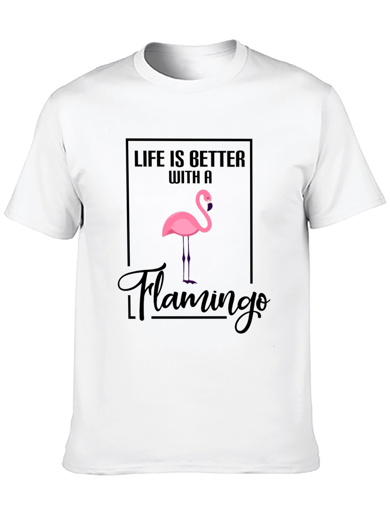 Black Life is Better with a Flamingo T-Shirt view 10