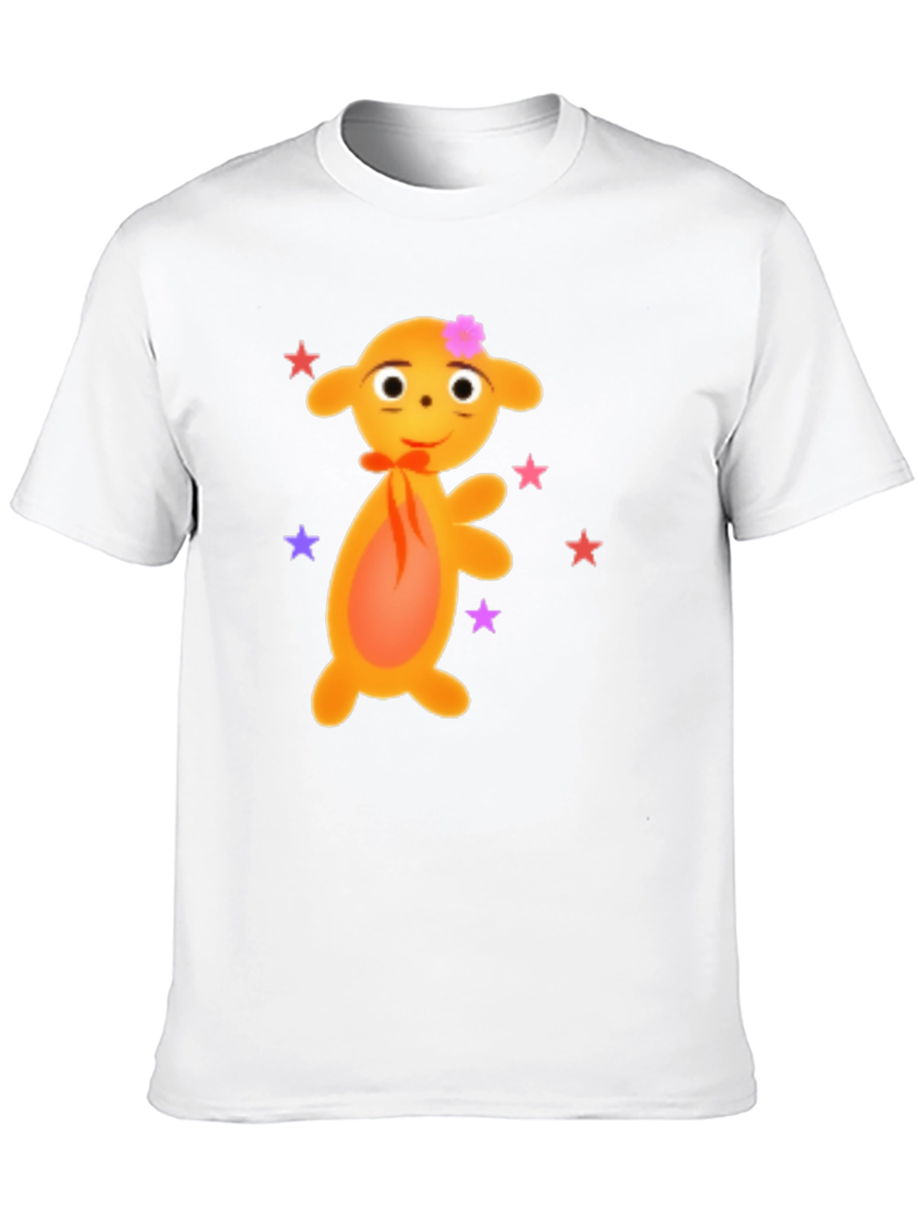 Black Cartoon Character Graphic Tee - Black view 10