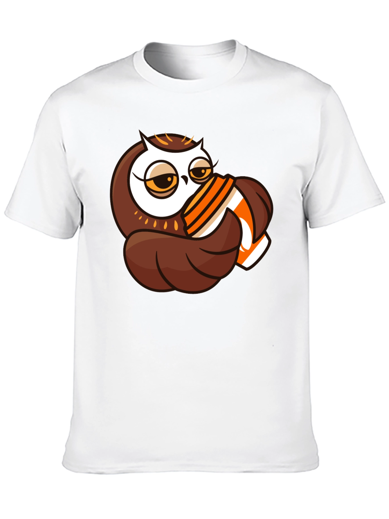 Black Owl Coffee Lover Black T-Shirt view 10