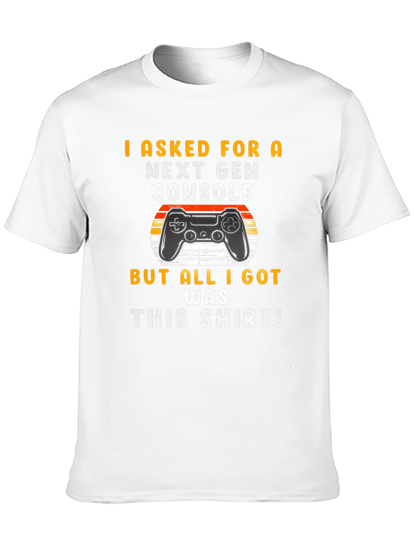 Black Gamer T-Shirt - Next Gen Console Graphic Tee view 10