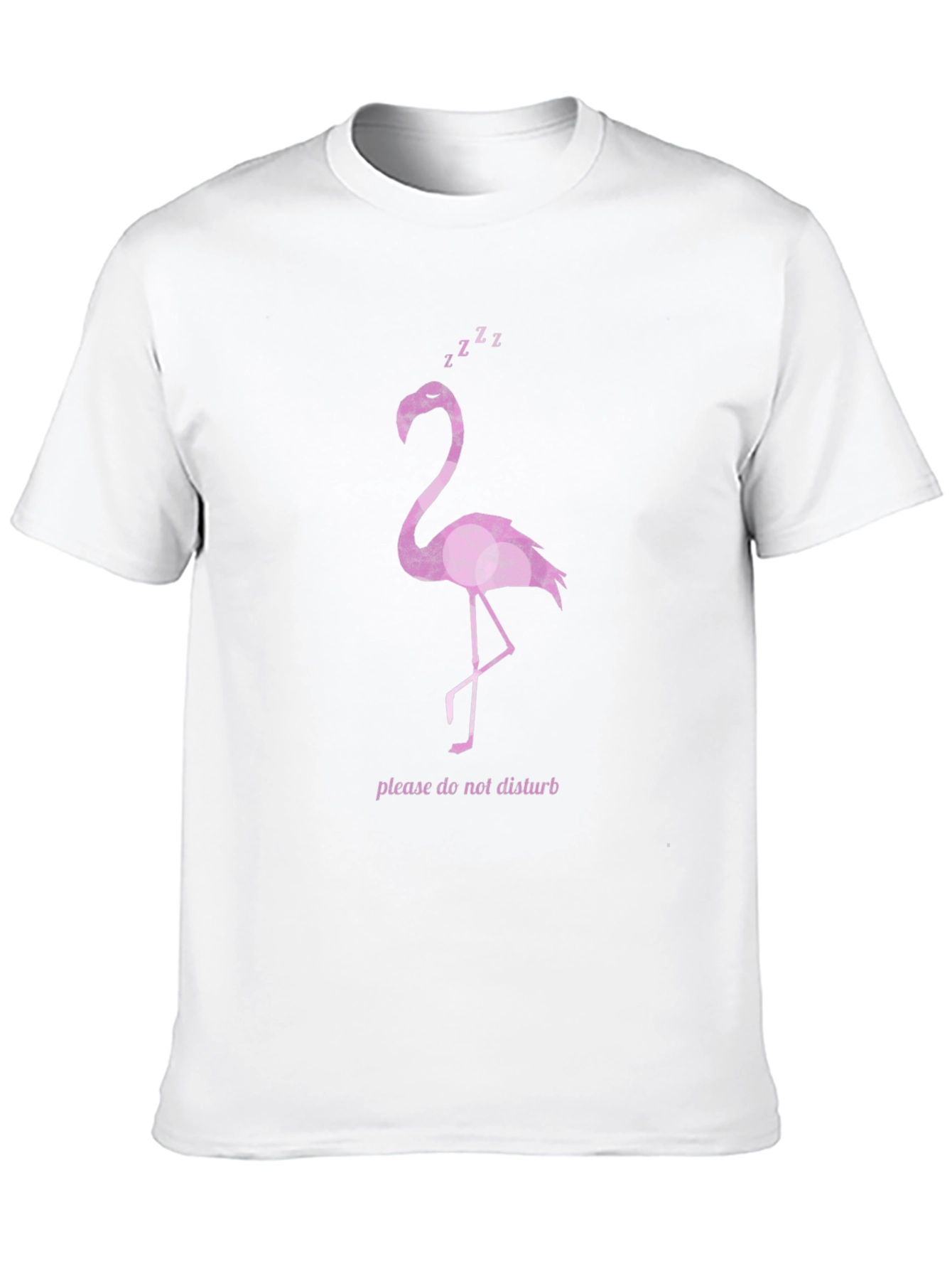 Black Sleeping Flamingo Graphic Tee view 10