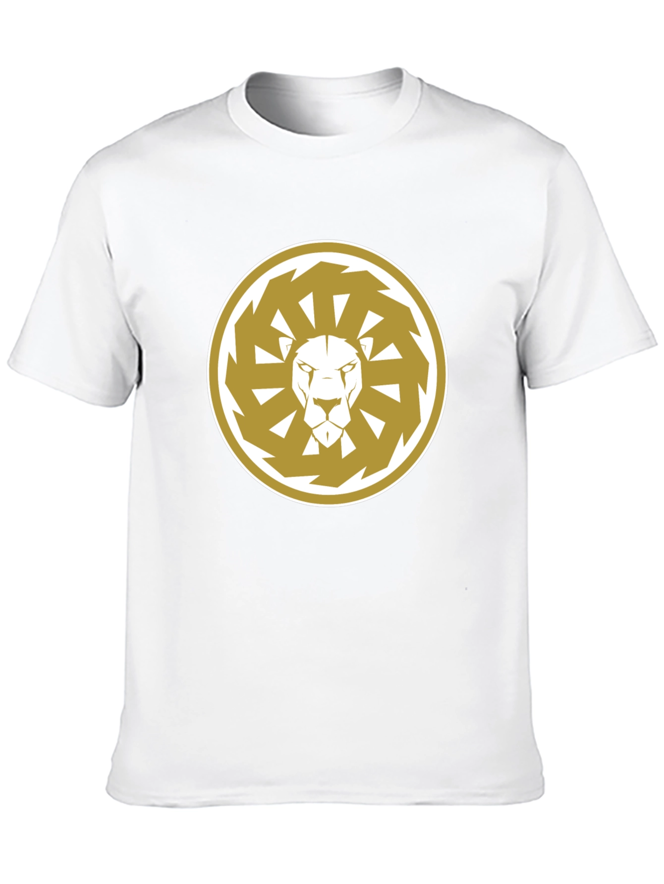 Black Lion Sun Wheel Black T-Shirt view 10