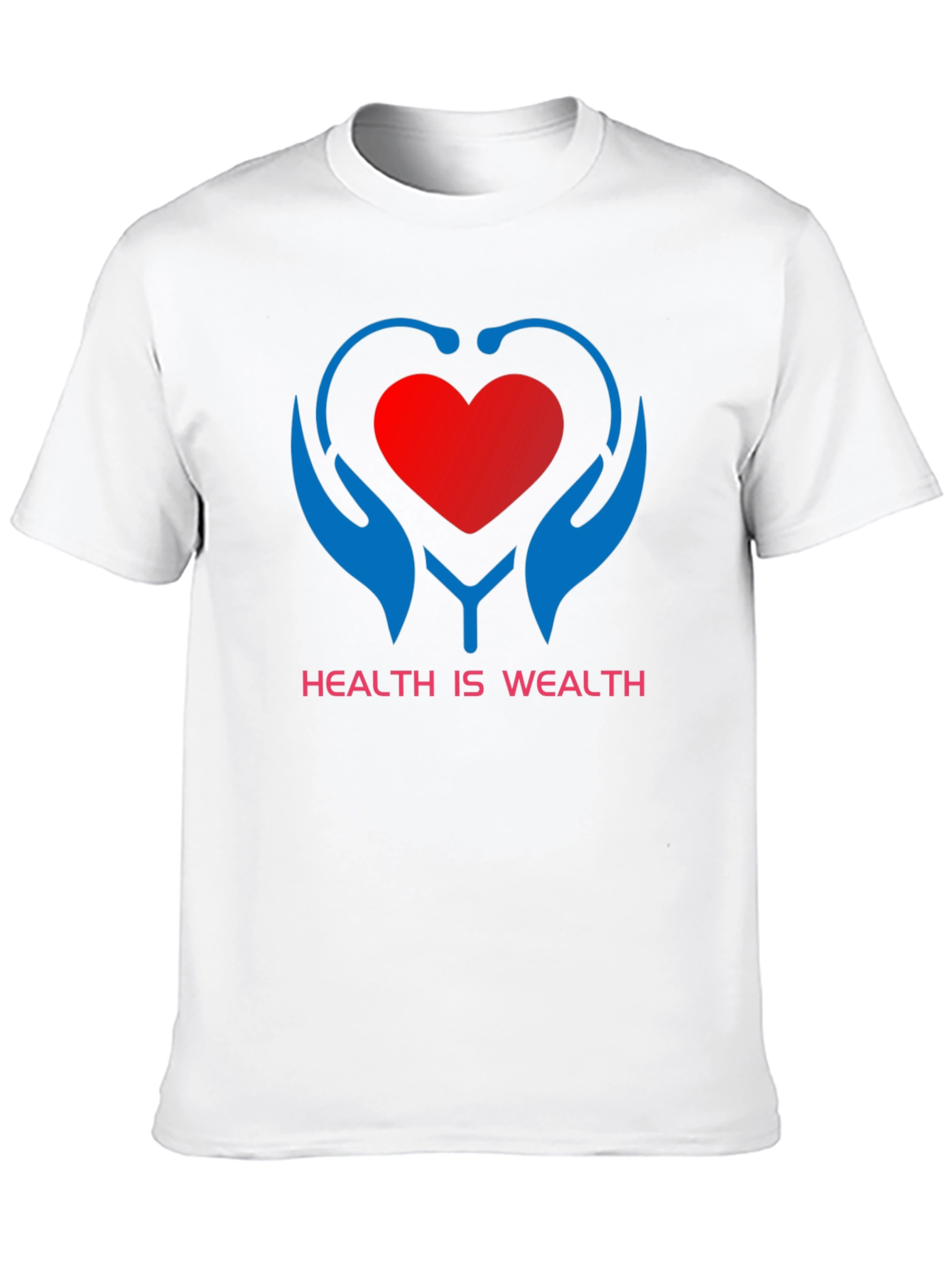 Black Health is Wealth Graphic Tee view 10