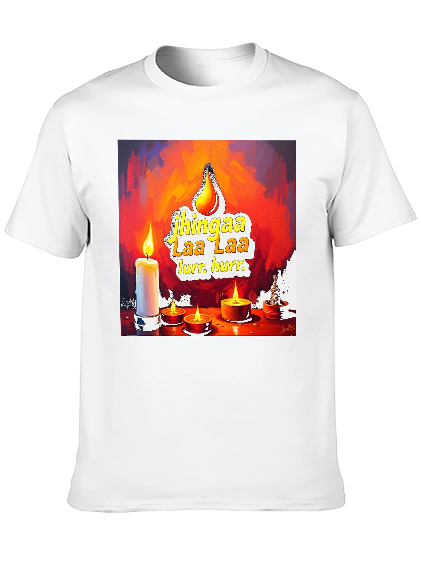Candlelight Art Tee - 10