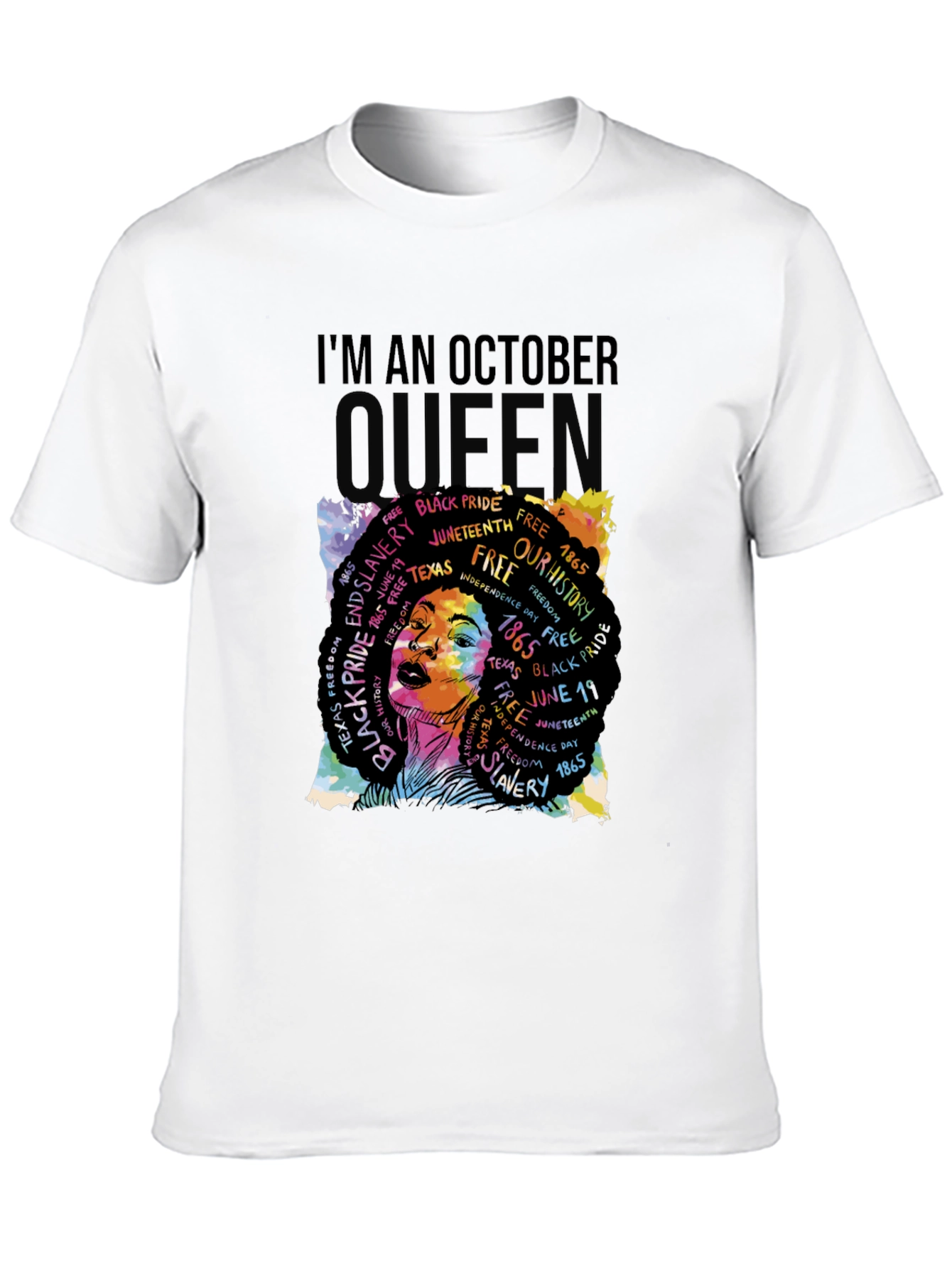 October Queen Black Pride T-Shirt - 10