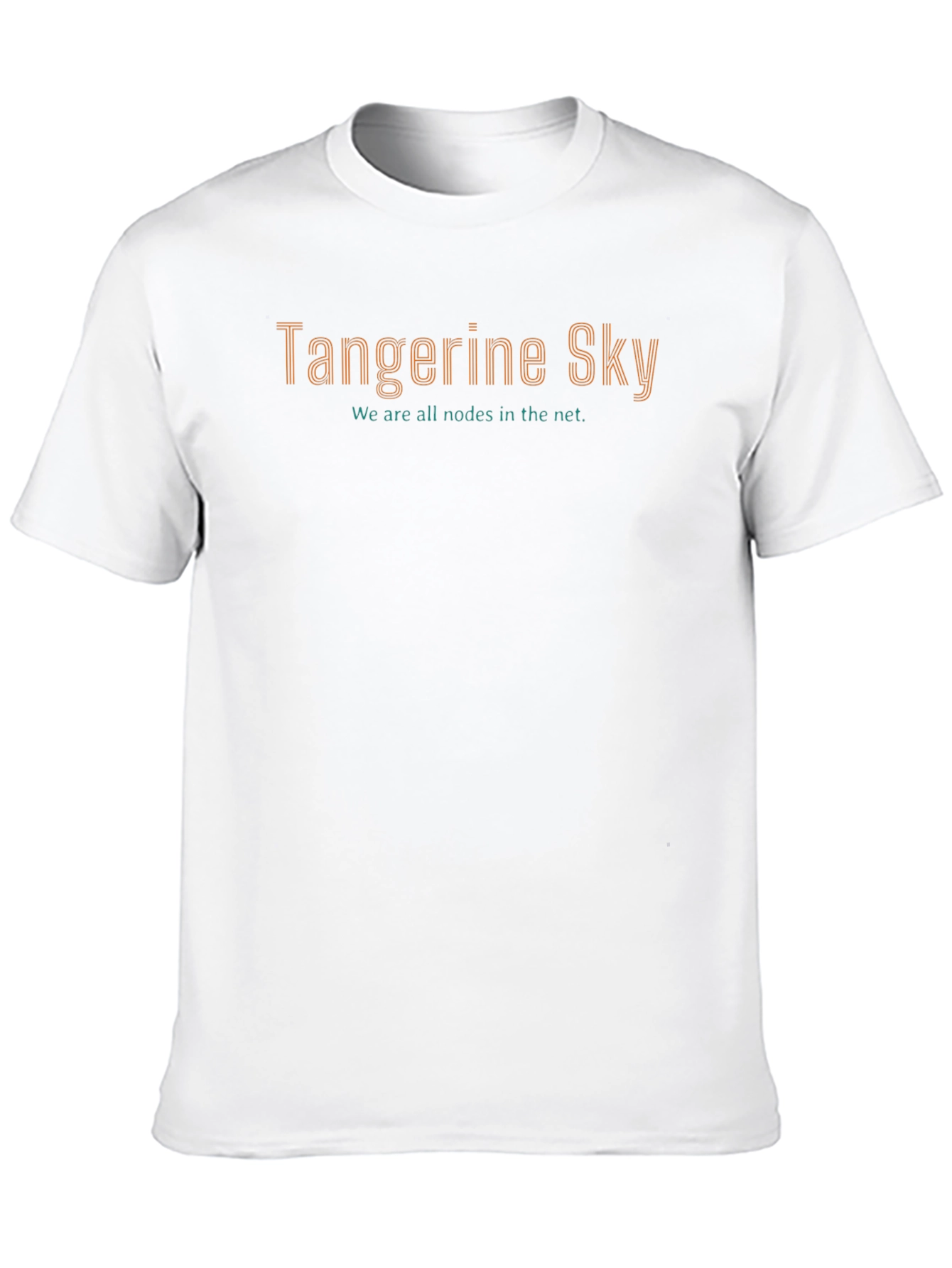 Black Tangerine Sky Graphic Tee - Stylish Comfort view 10