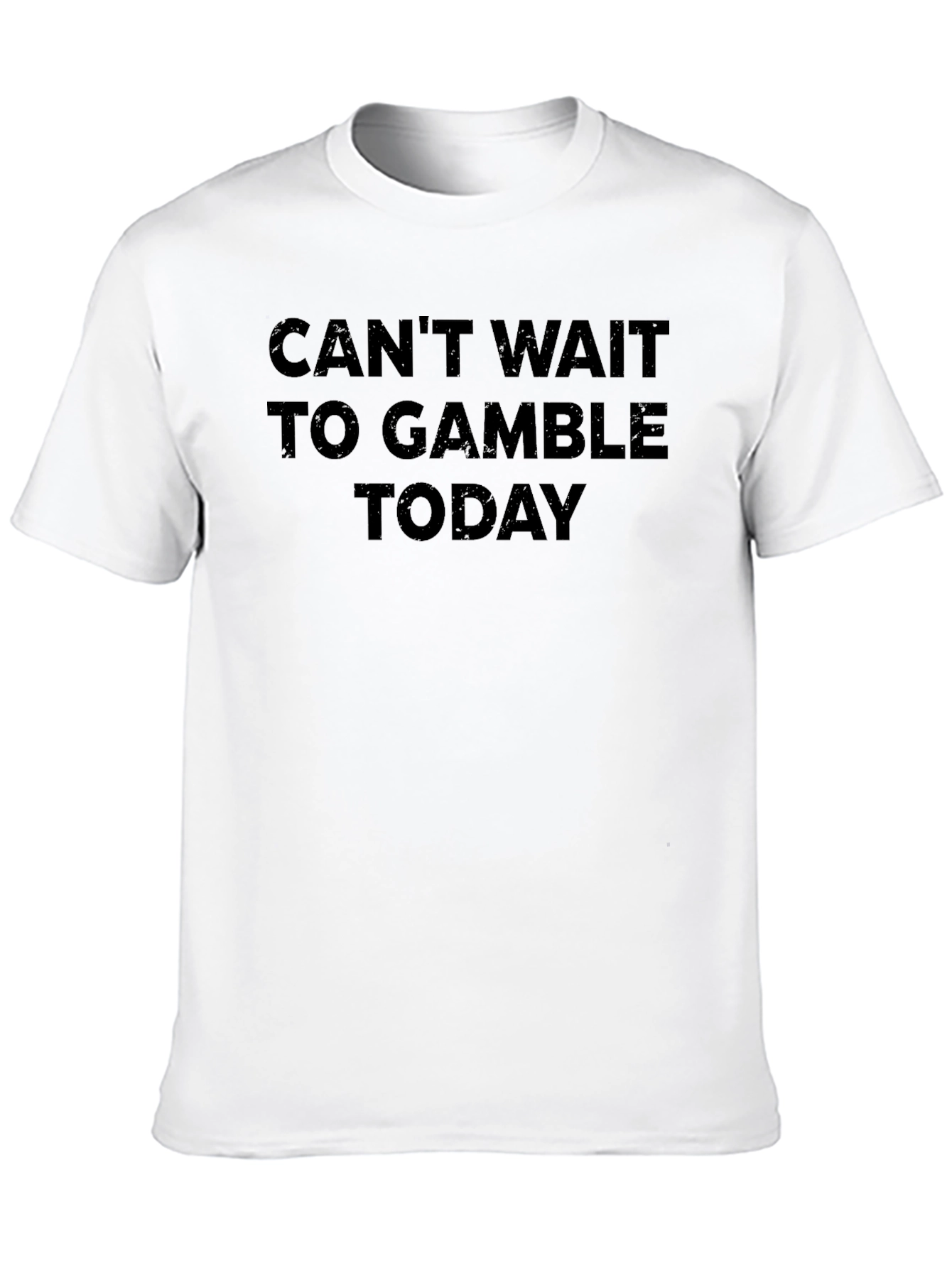 Gamble Today Graphic Tee - Men's Black T-Shirt - 10