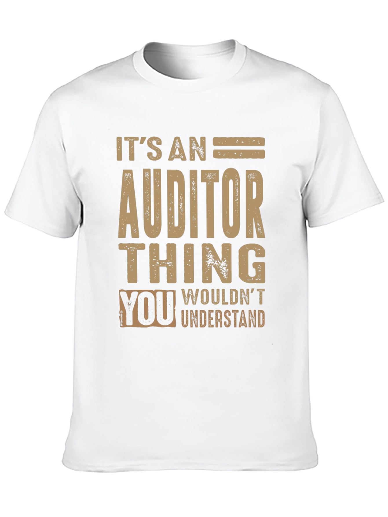 Black Auditor Thing T-Shirt Funny Accountant Tee view 10