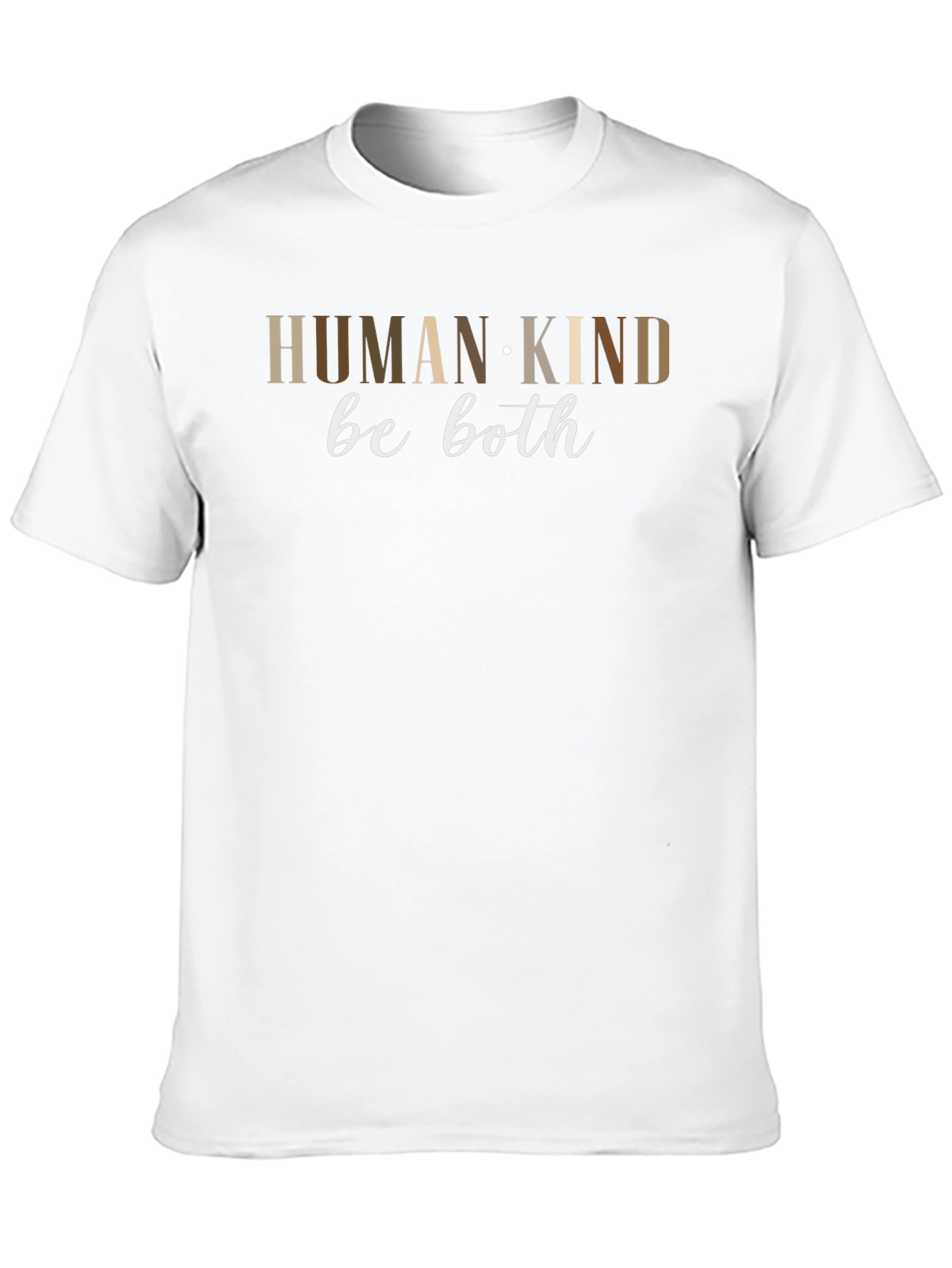Black Humankind Be Both Graphic T-Shirt view 10