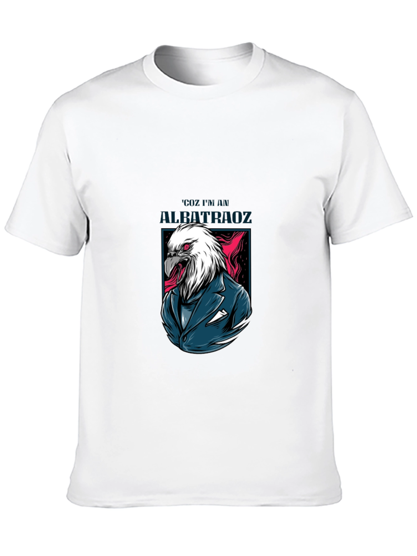 Black Eagle Suit Graphic Print Tee - Cool Menswear view 10