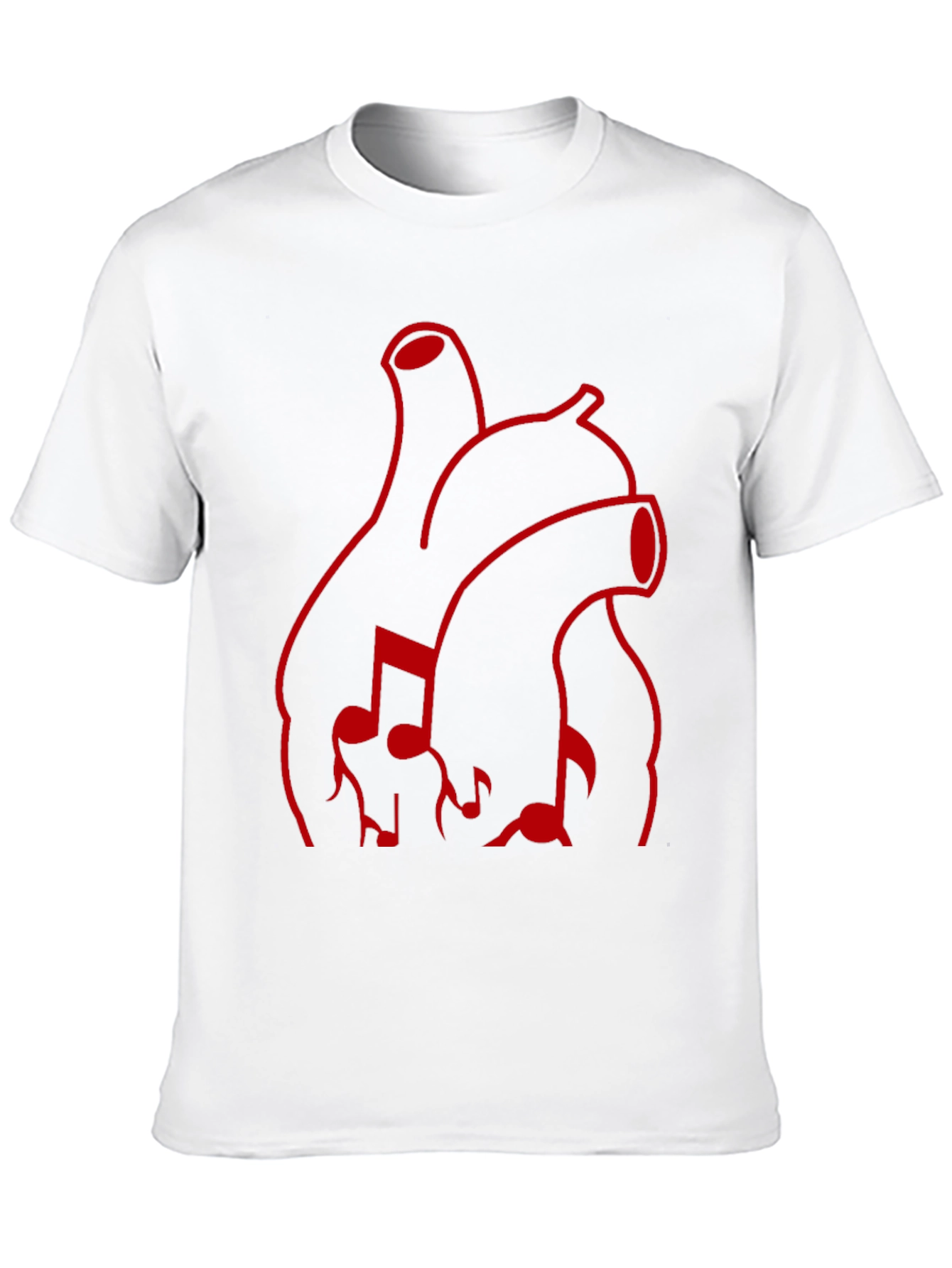Black Musical Heartbeat Graphic Tee view 10