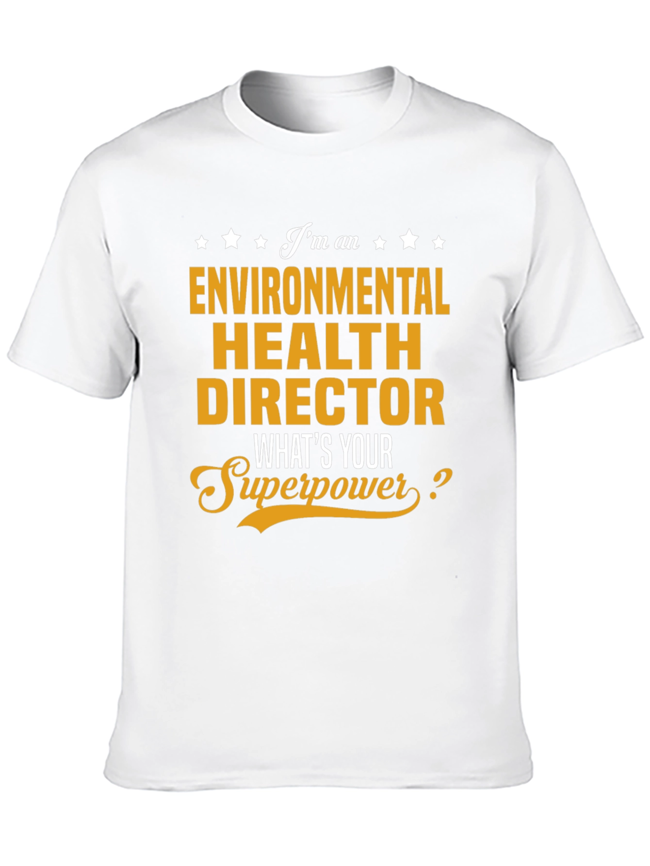 Black Environmental Health Director Superpower T-Shirt view 10