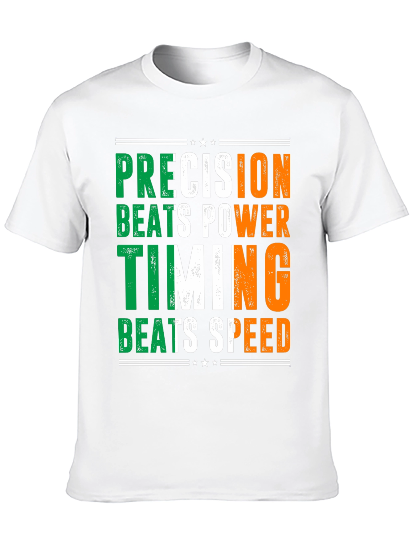 Black Precision Beats Power Timing Shirt view 10