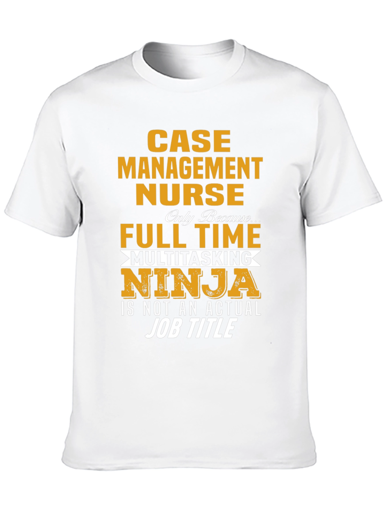 Black Case Management Nurse T-Shirt - Multitasking Ninja view 10