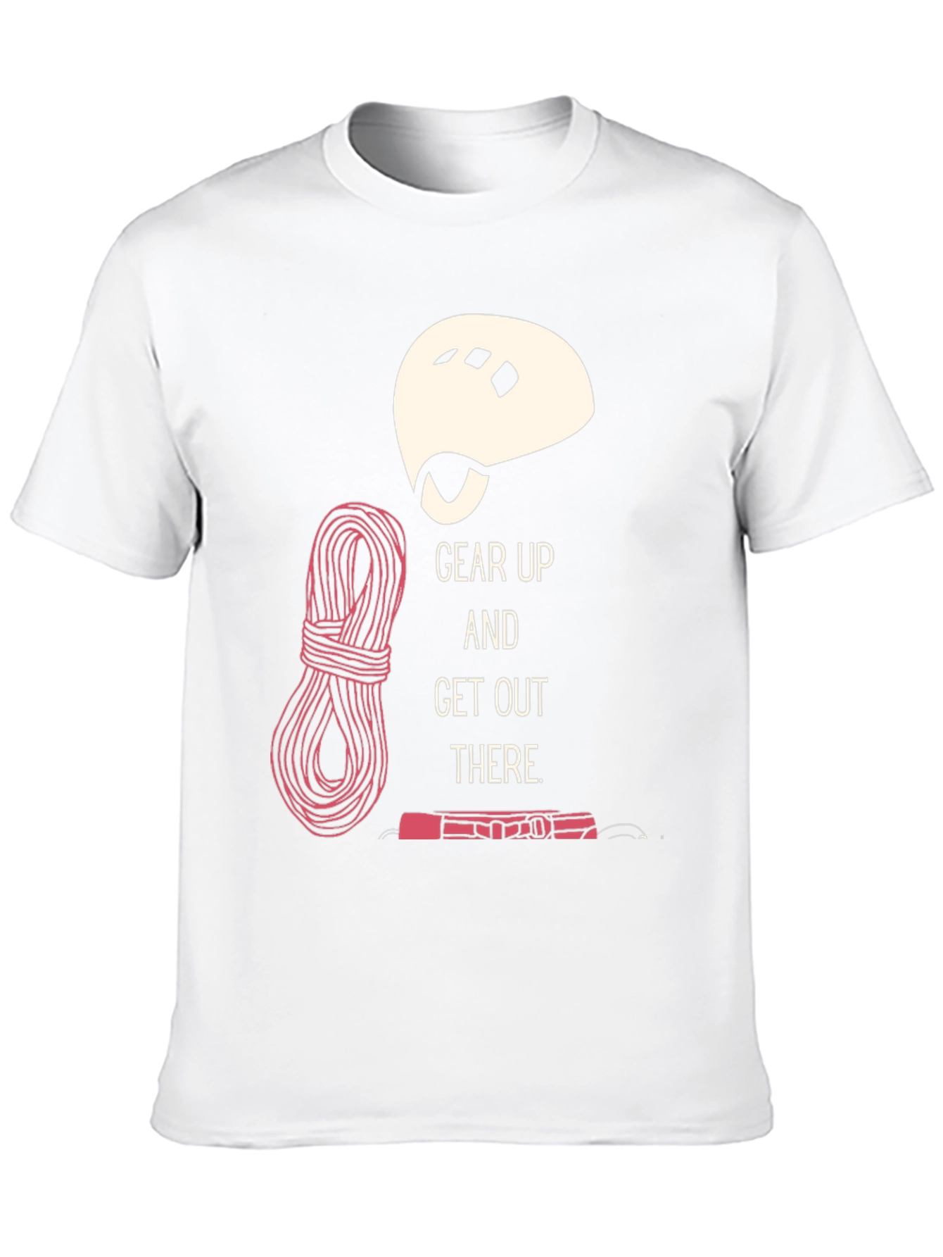 Black Climbing Gear Up T-Shirt Adventure view 10