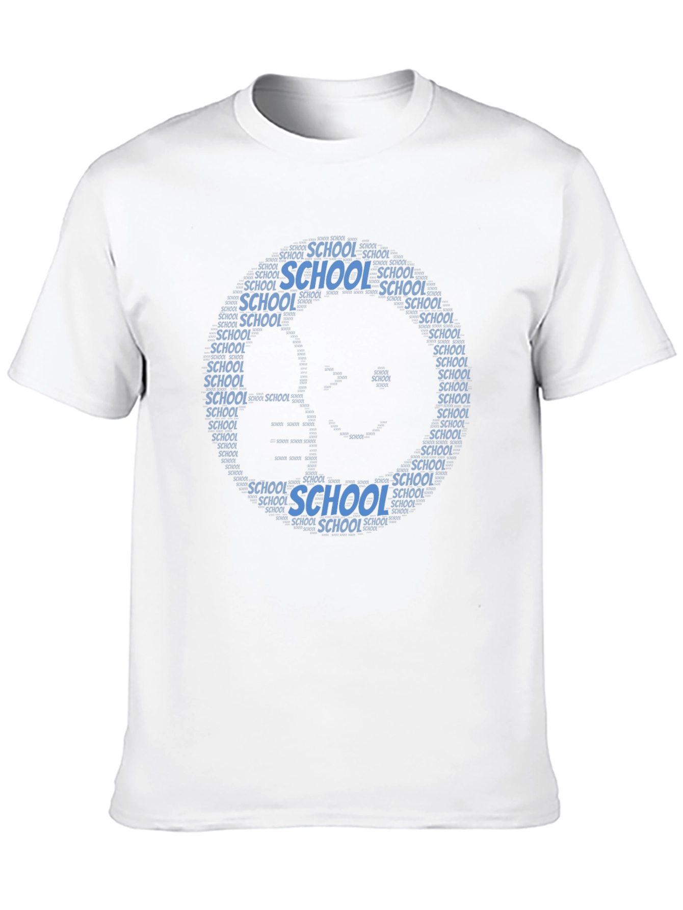 Black School Word Art T-Shirt view 10
