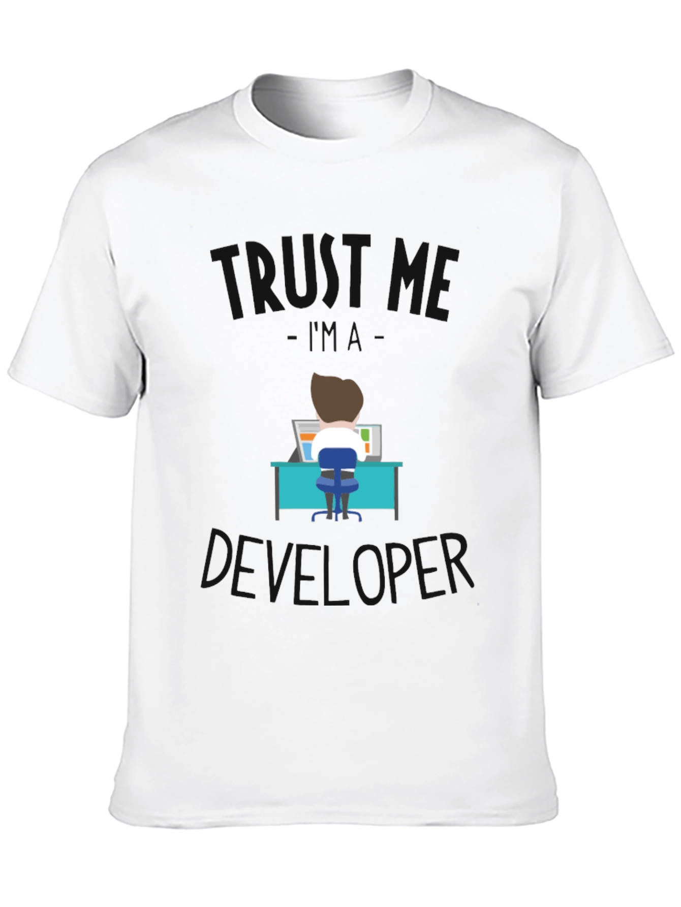 Black True Developer Black Tee view 10