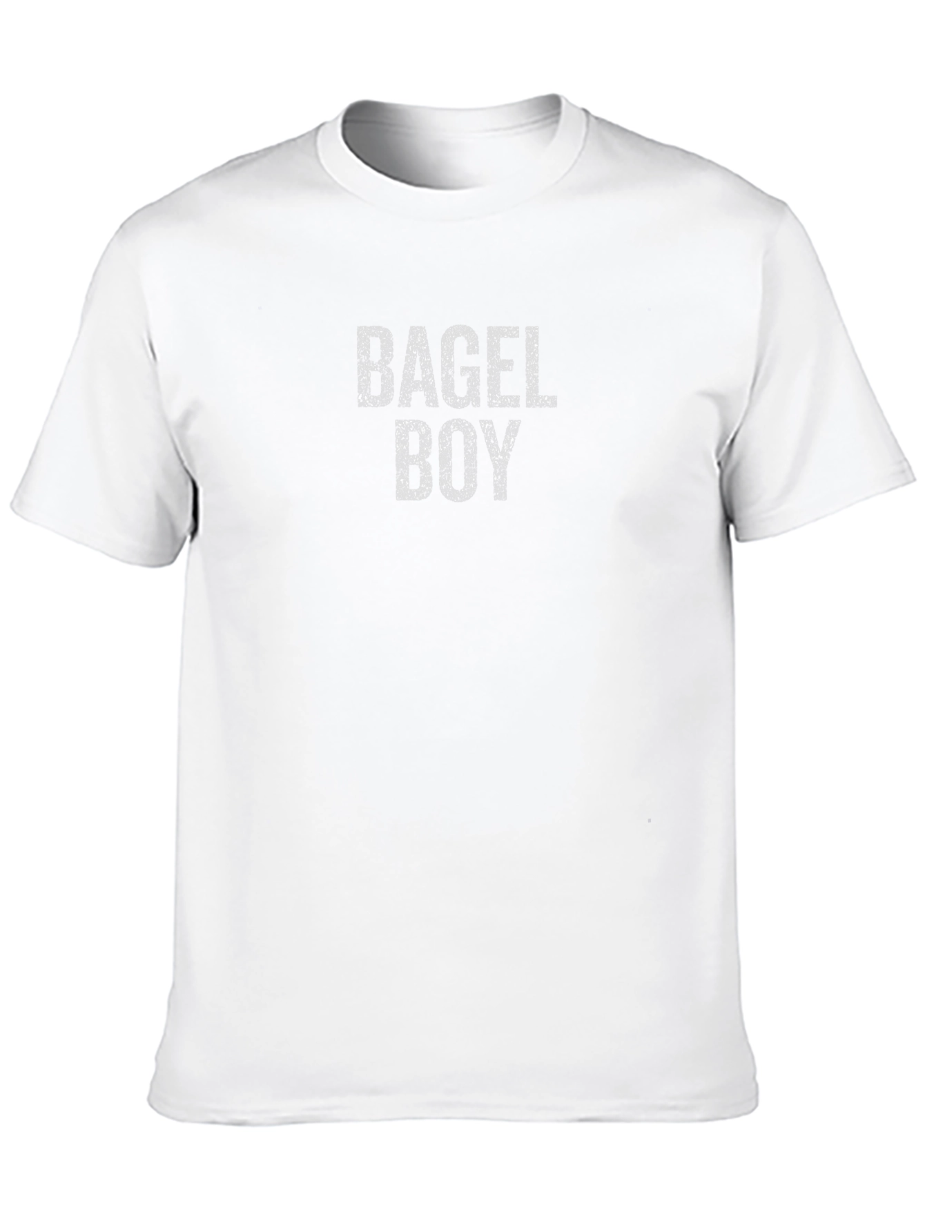 Black Bagel Boy Graphic T-Shirt - Unisex Casual Tee view 10