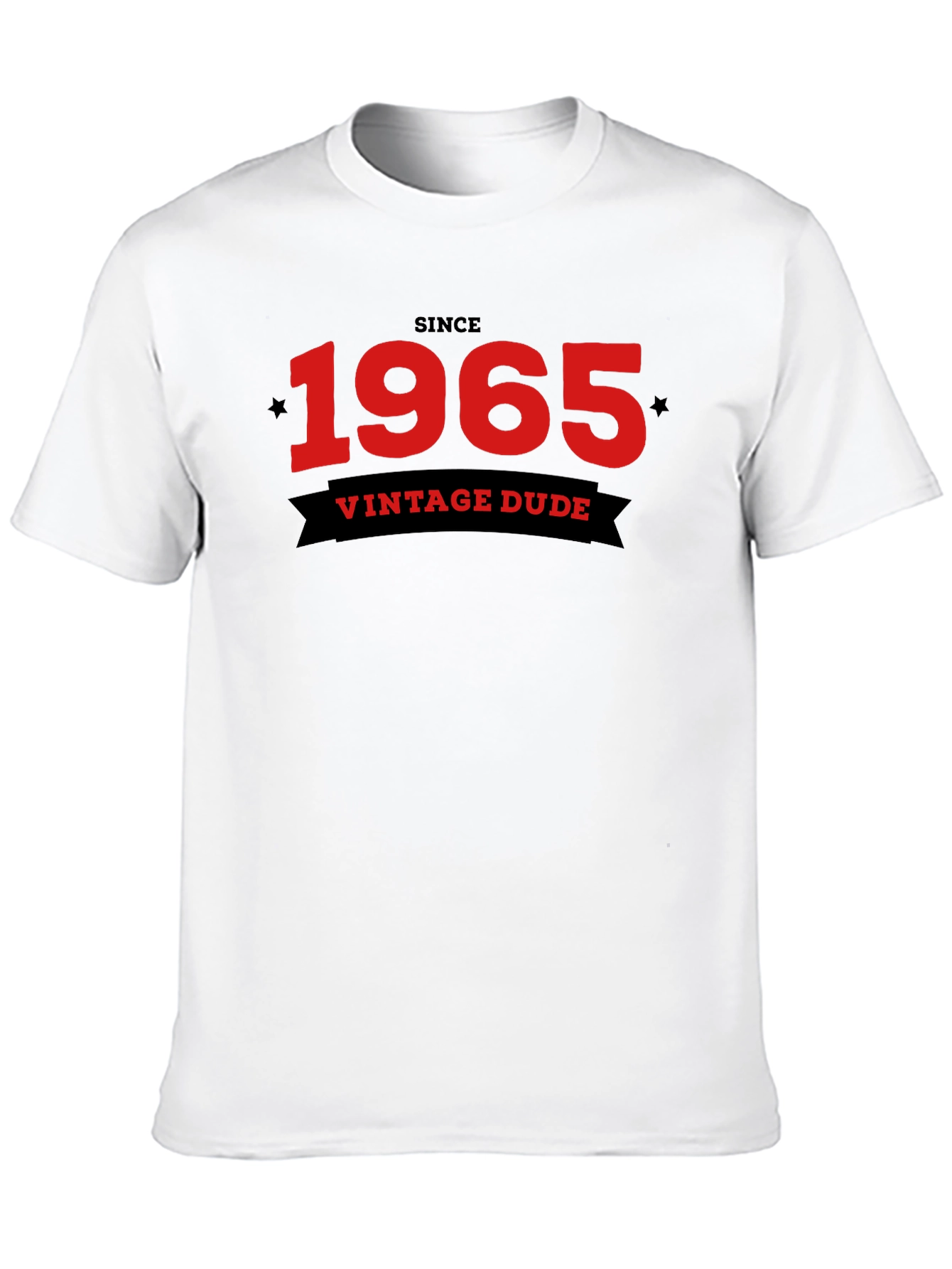 Black Vintage Dude 1965 Graphic T-Shirt view 10