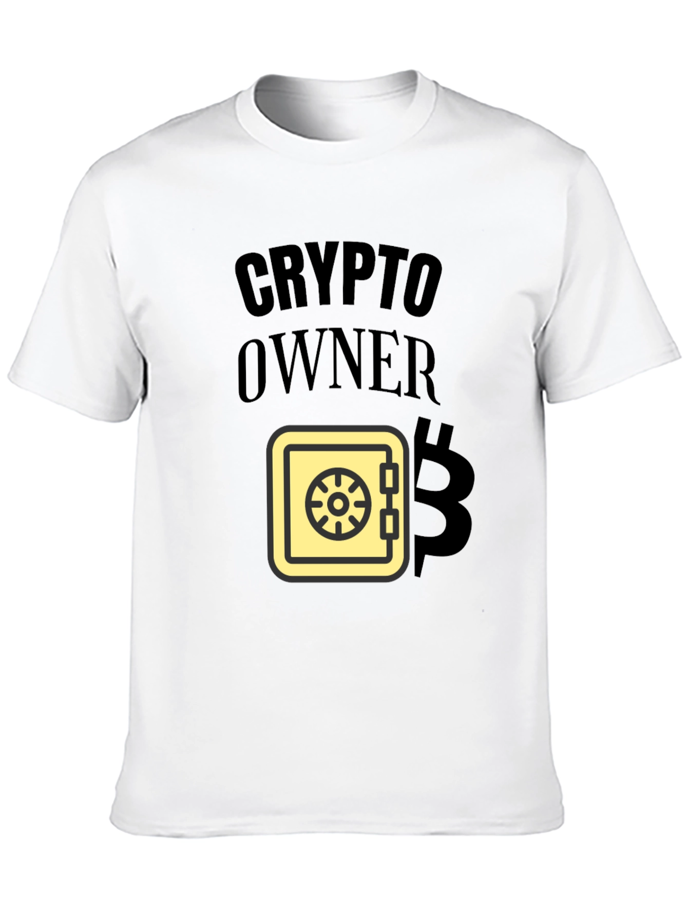 Black Crypto Owner T-Shirt - Bitcoin Enthusiast Style view 10