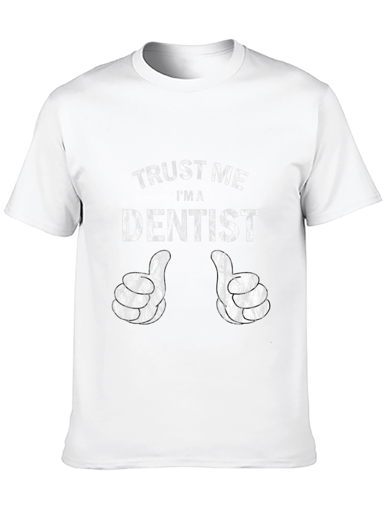 Black Trust Me I'm A Dentist Funny T-Shirt view 10