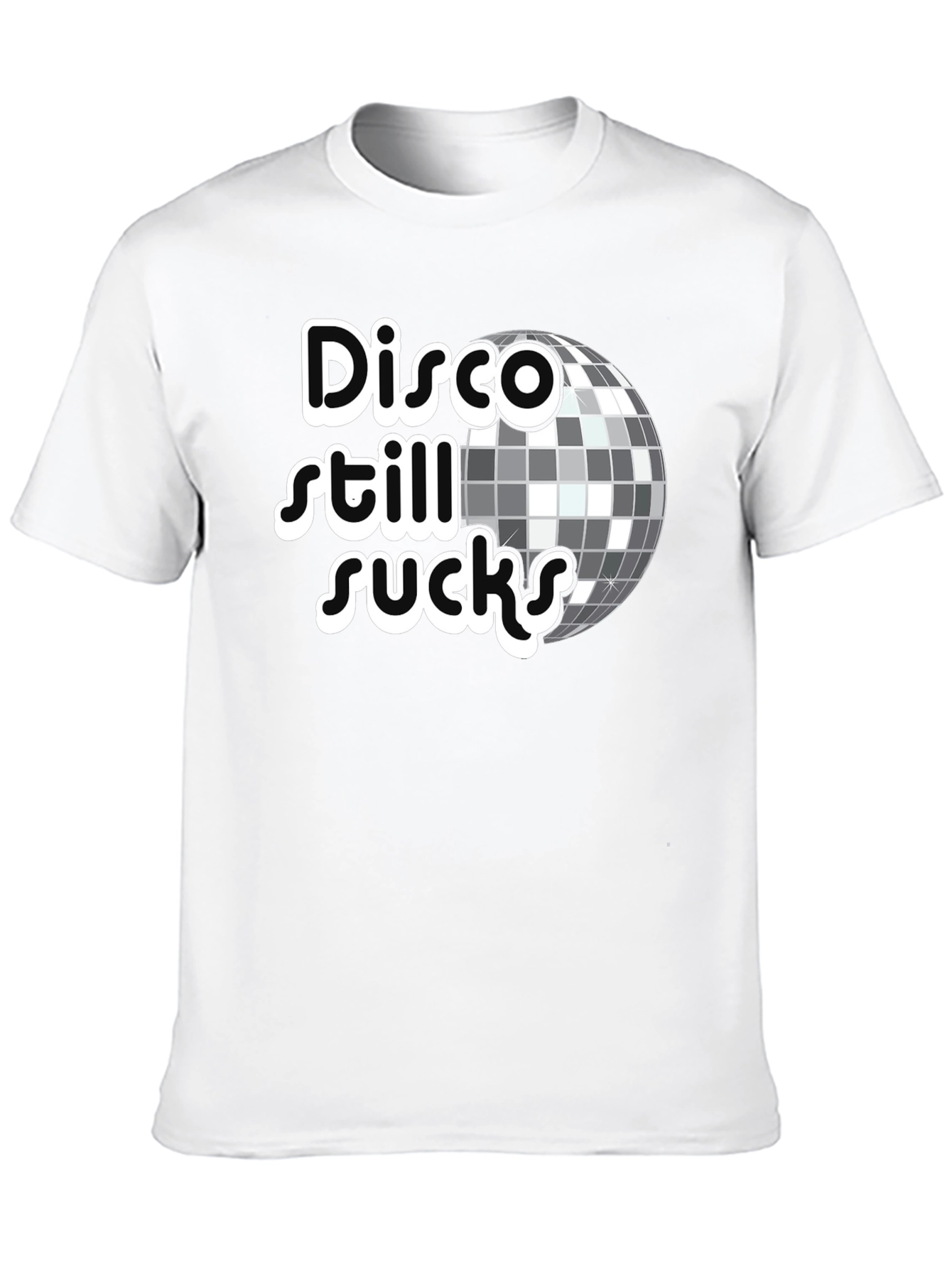 Black Disco Still Sucks Graphic Tee view 10