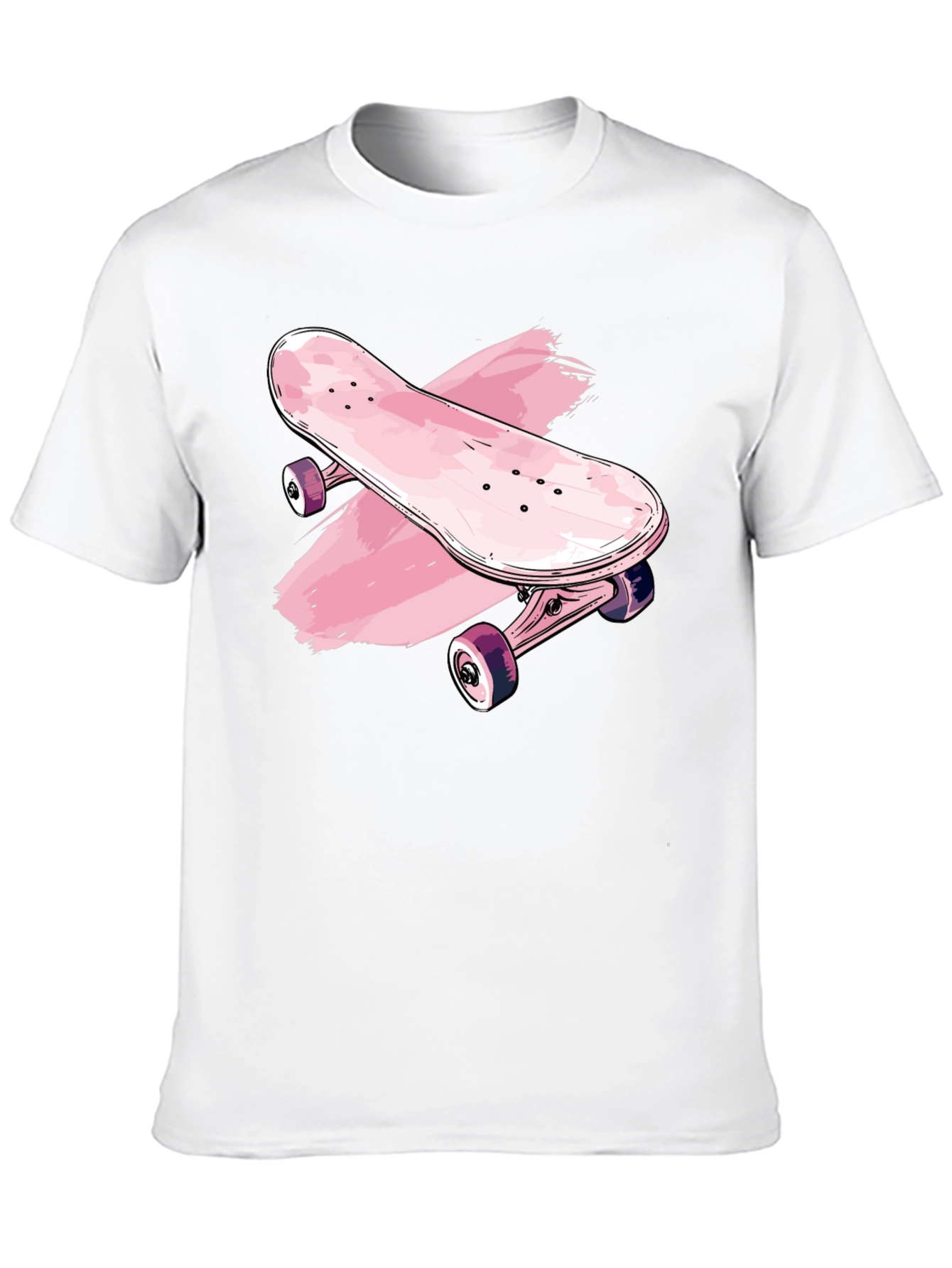 Black Skateboard Graphic Tee - Trendy Black T-Shirt view 10