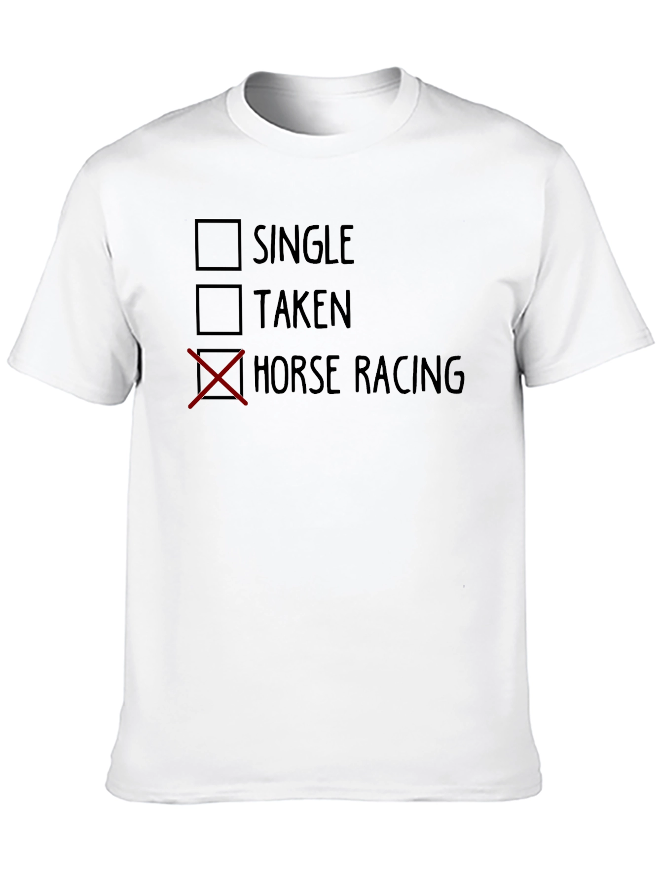 Black Horse Racing Choice T-Shirt view 10