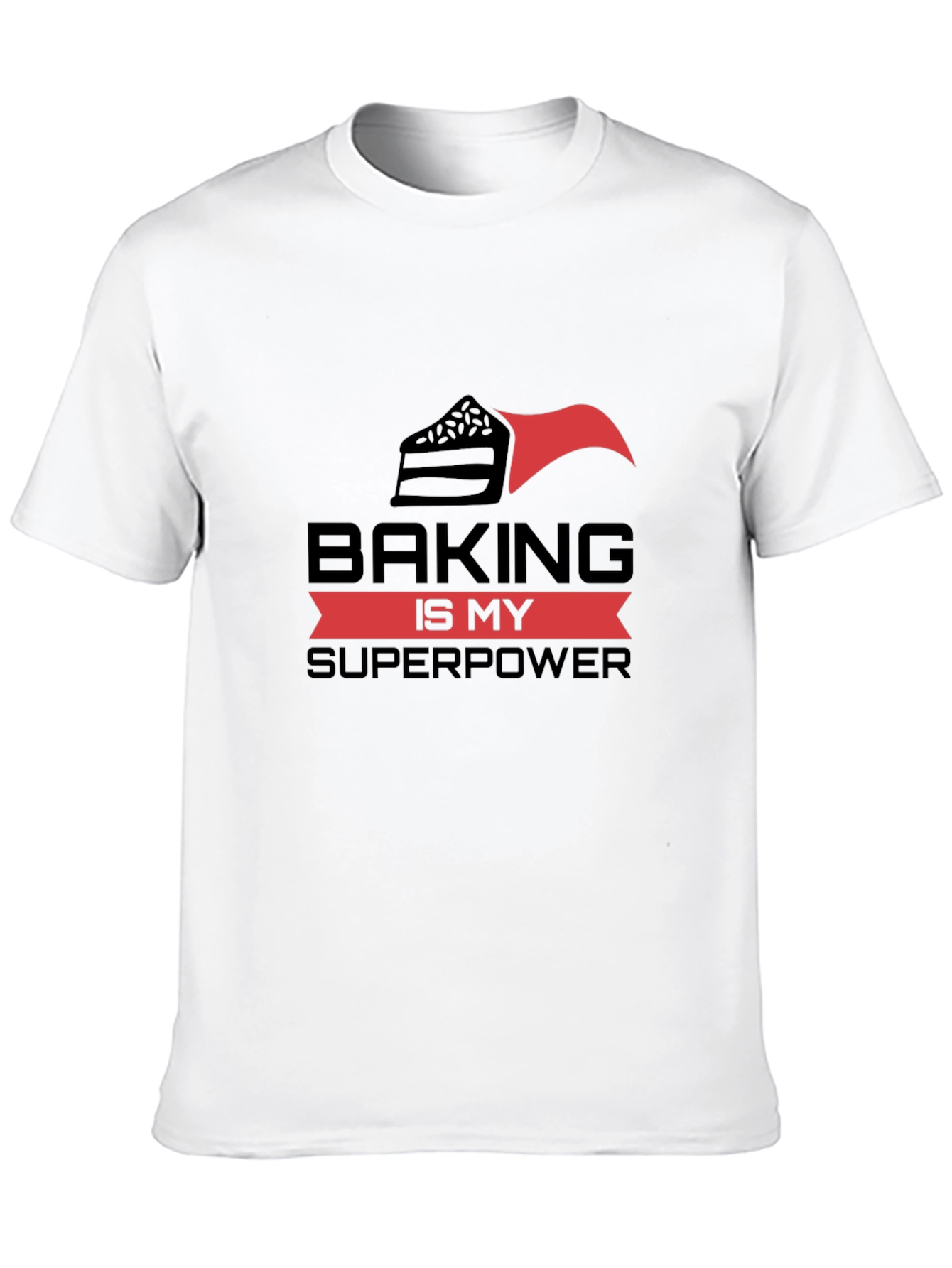 Black Baking is My Superpower Graphic Tee view 10