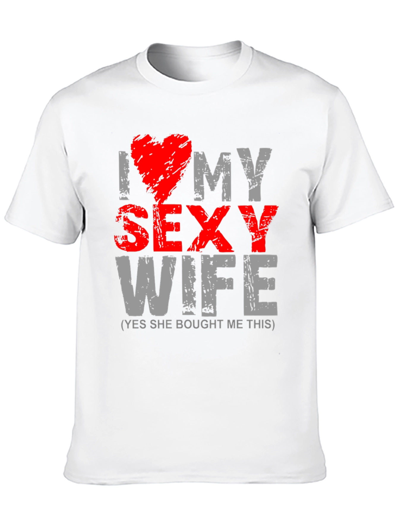 Black I Love My Sexy Wife Graphic T-Shirt view 10