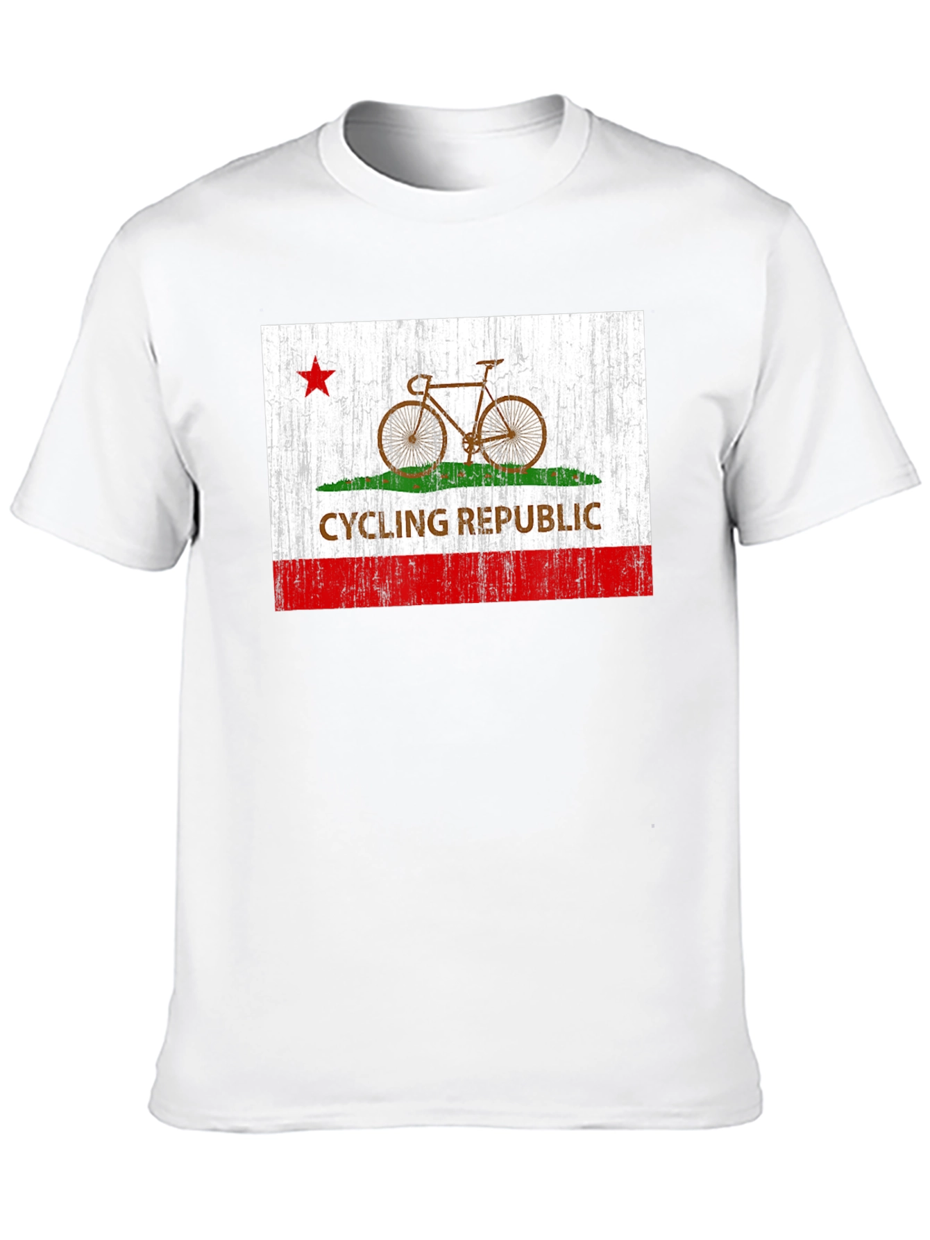 Black Cycling Republic Graphic Tee - Black Cotton T-Shirt view 10