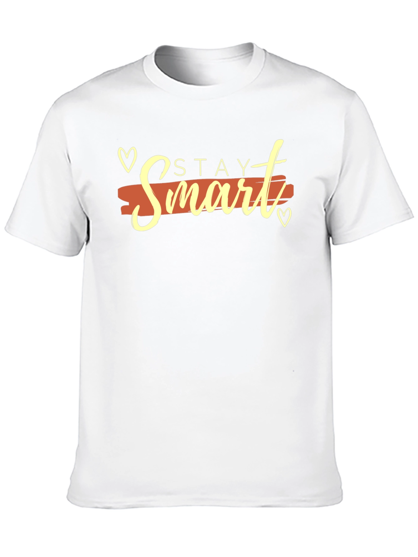 Black Stay Smart Graphic T-Shirt view 10