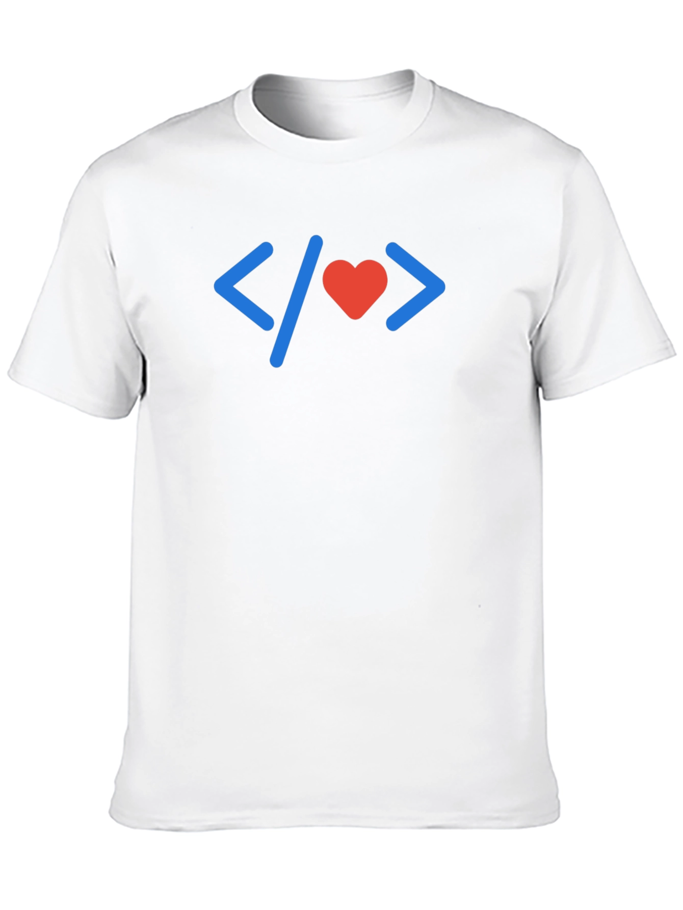 Black Programmer Love T-Shirt - Coding with Heart view 10