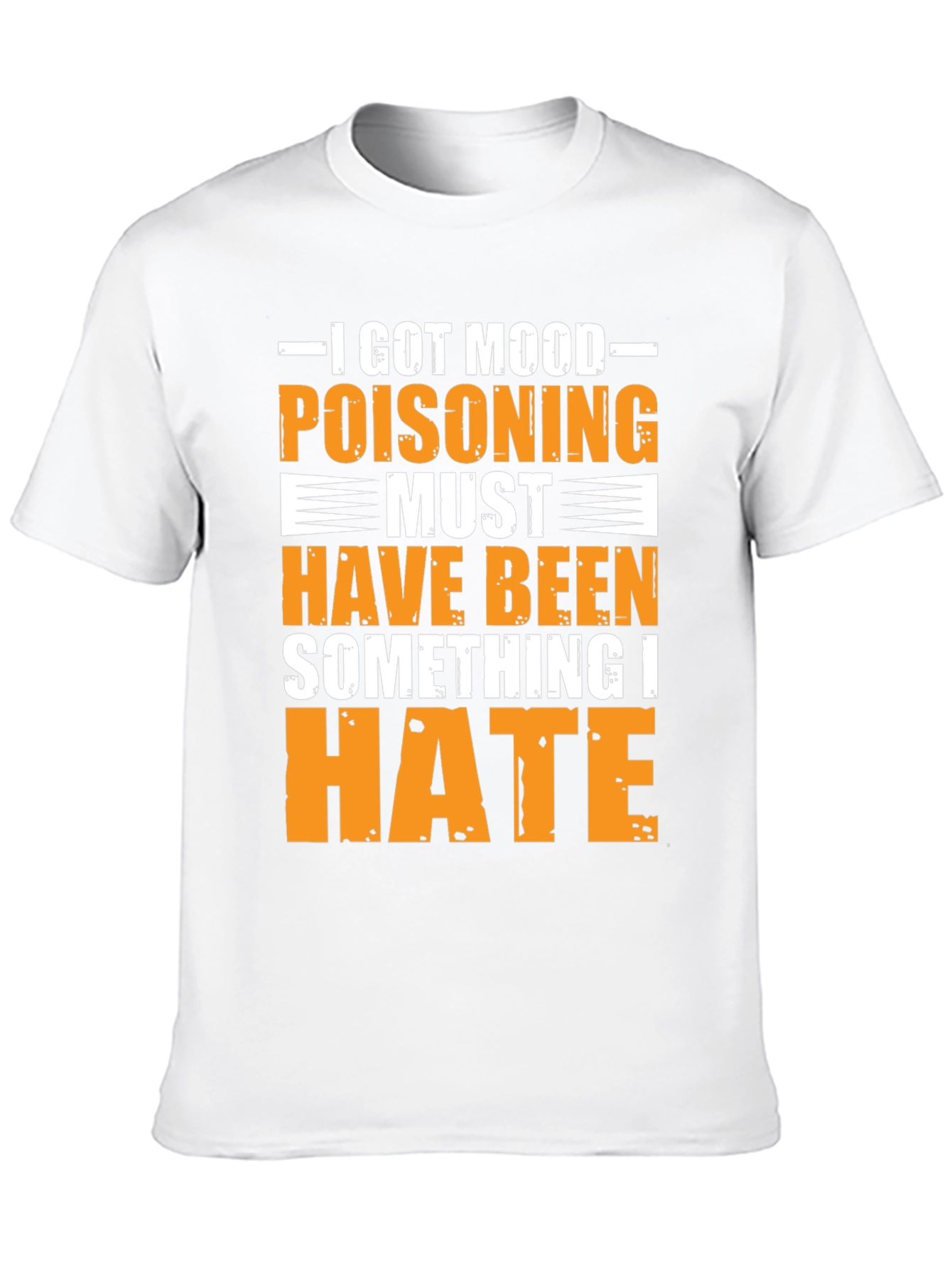 Black Mood Poisoning Funny Graphic T-Shirt view 10
