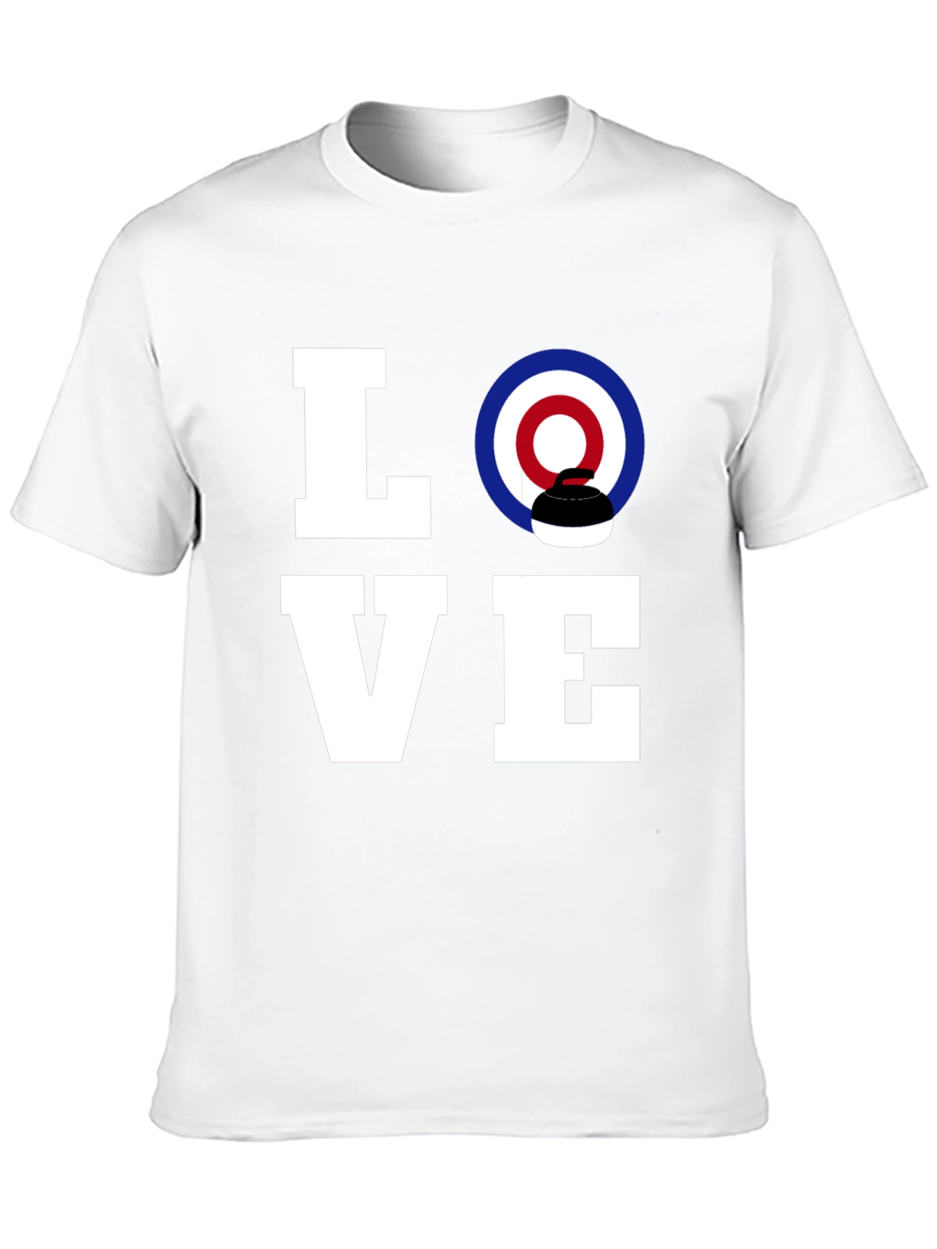 Black Love Curling T-Shirt - Unique Graphic Tee view 10